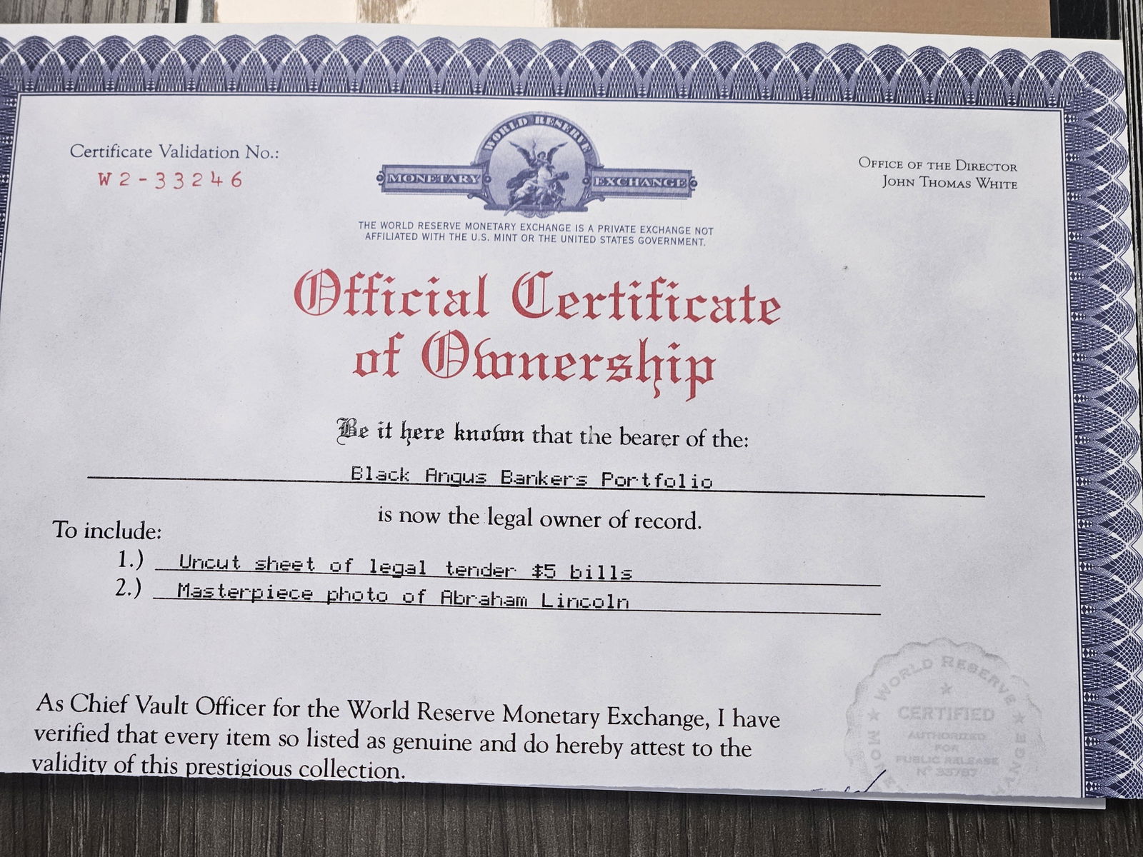 Crisp Uncut Sheet of Series 2003 Five Dollar Federal Reserve STAR Notes - 3