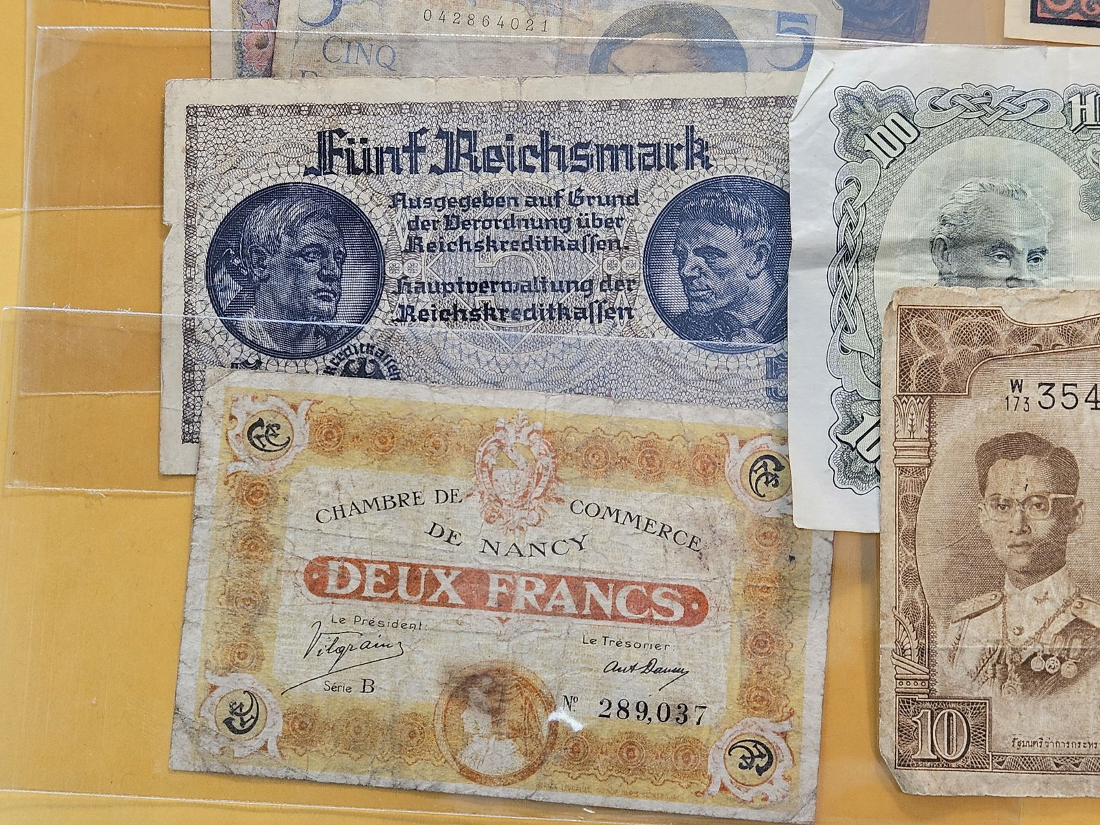 Ten Fun Mixed Foreign Notes - 4