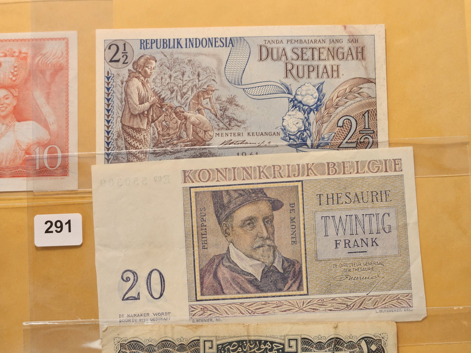 Five Mixed Foreign Notes - 3