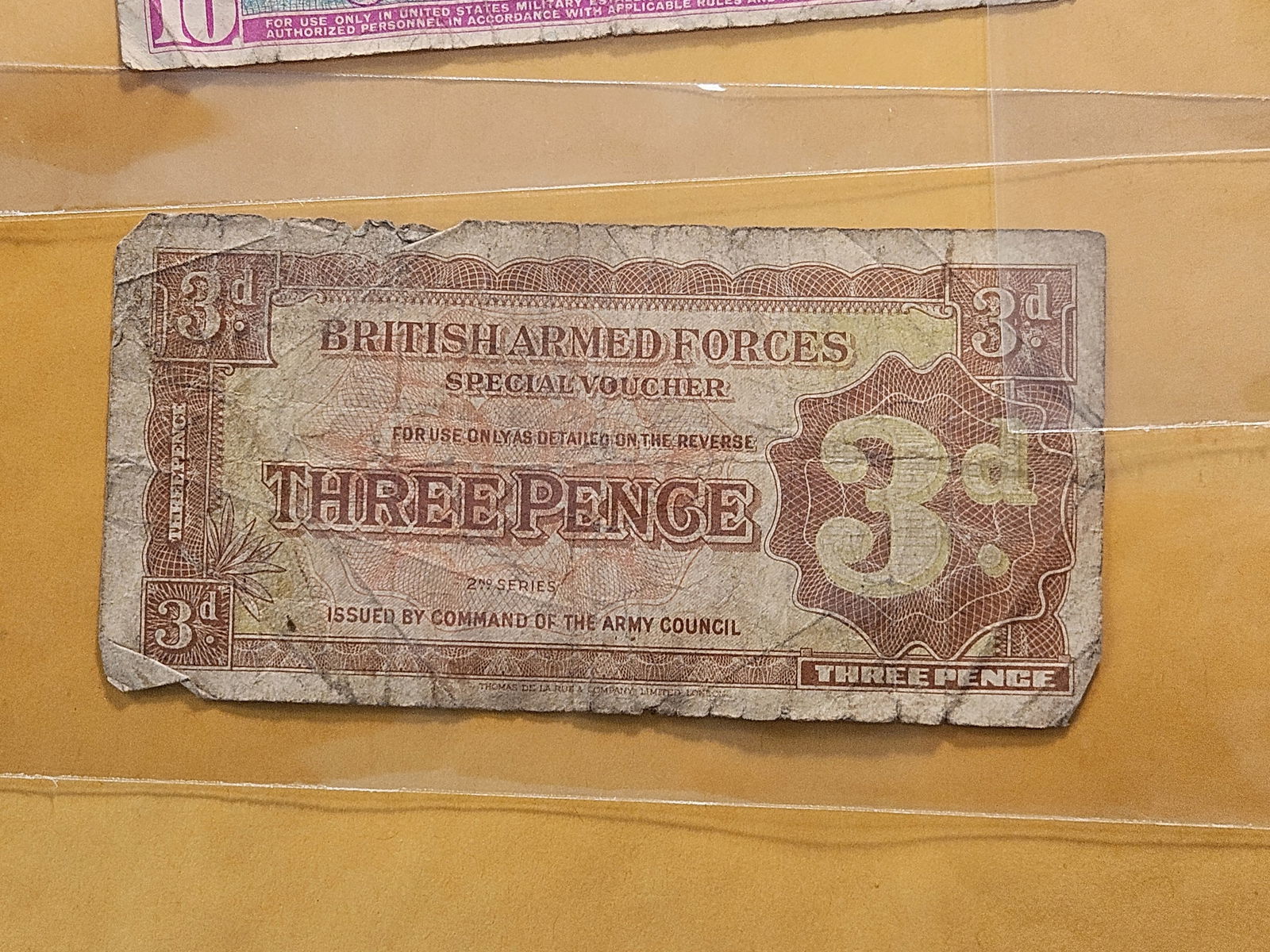 Five Military Payment Certificates - 4