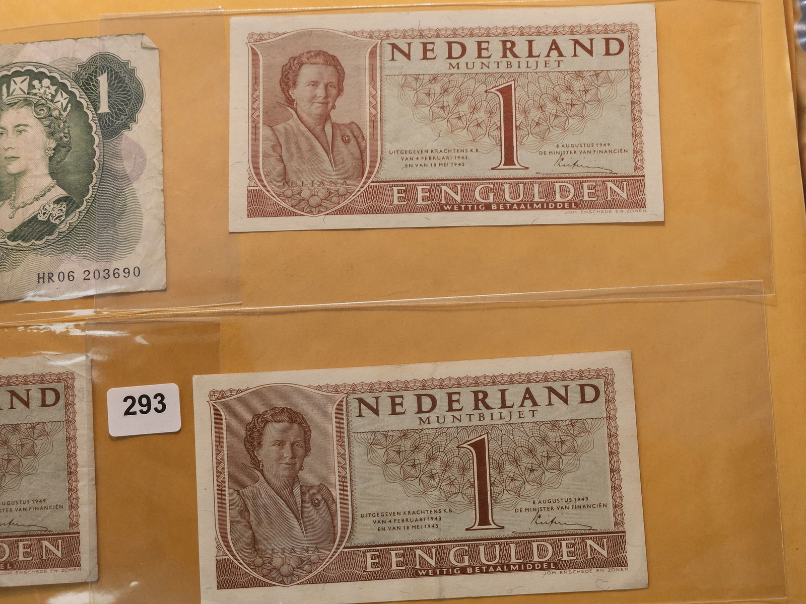 Four Foreign Notes - 3