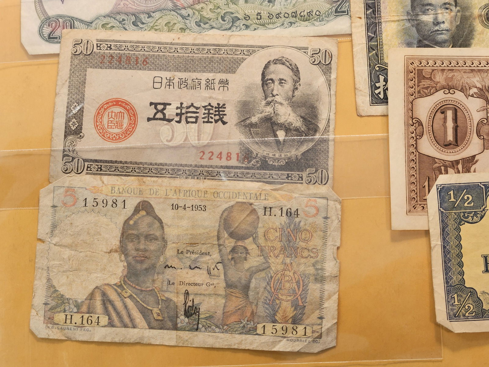 Eight Mixed Foreign Notes - 3