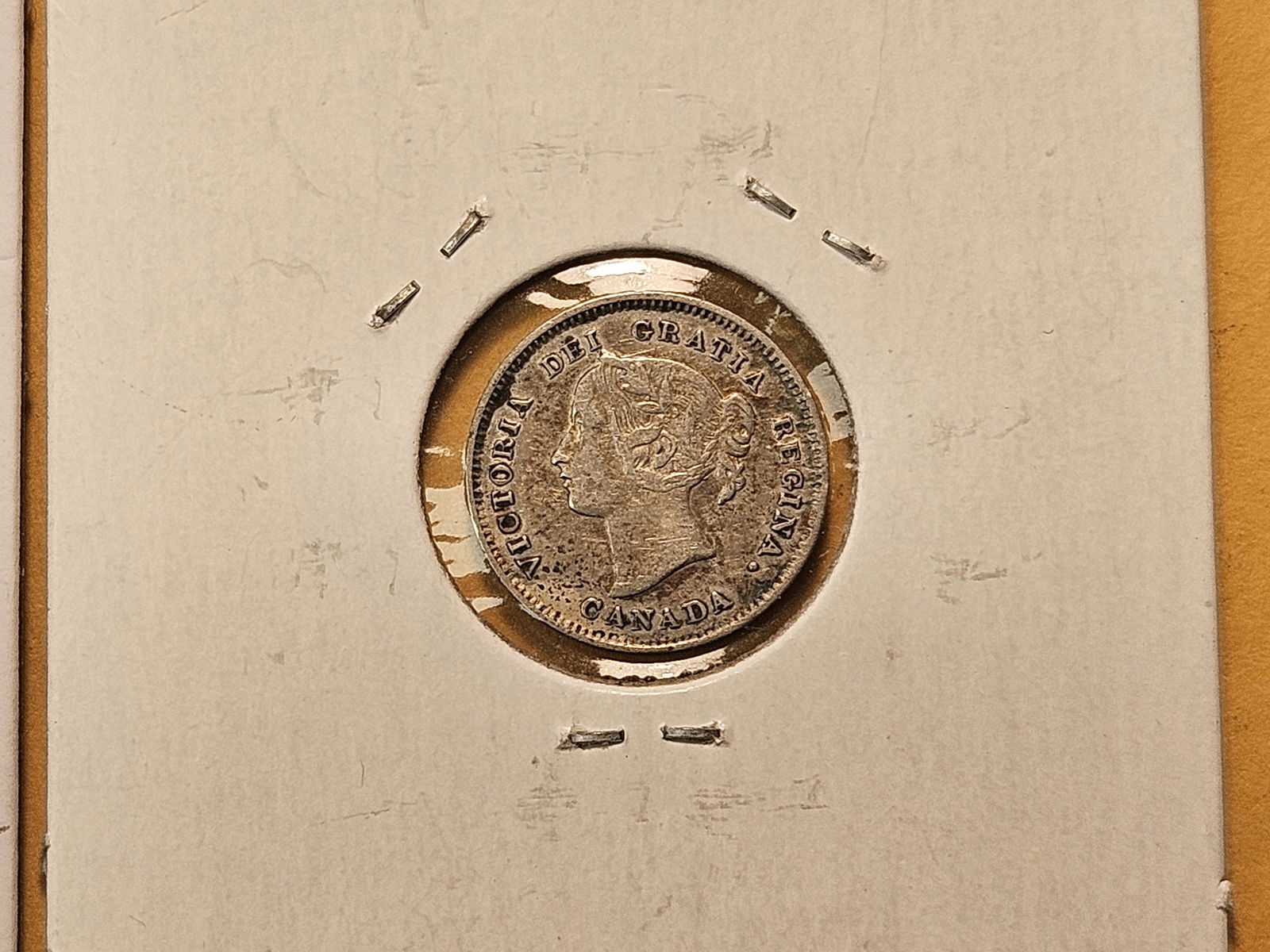 Six Earlier Canadian Silver Dimes - 3