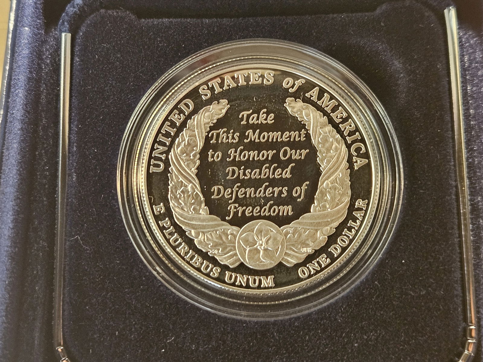 GEM Proof 2010-W Commemorative Silver Dollar - 4