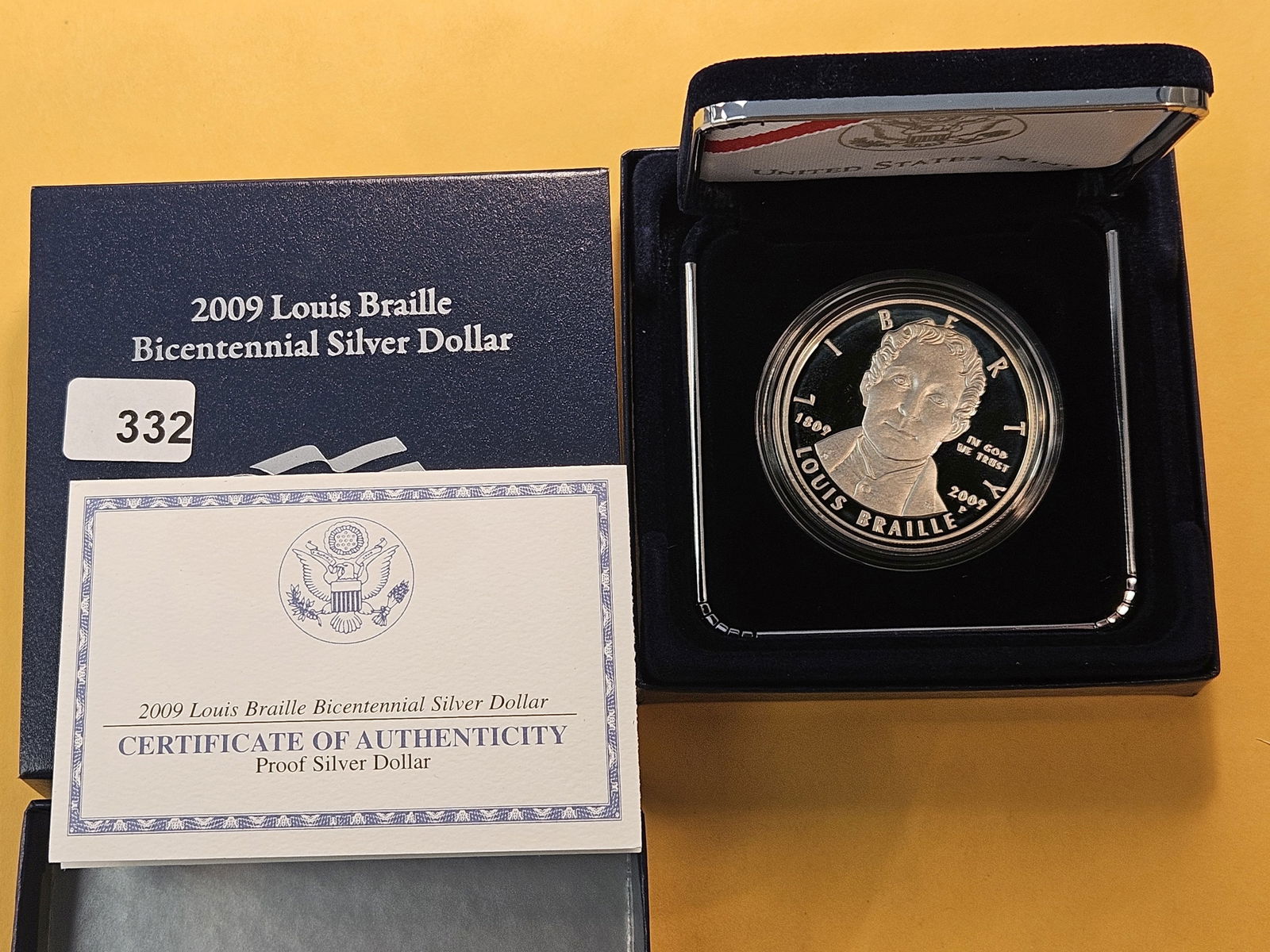 GEM Proof 2009 Commemorative Silver Dollar - 2