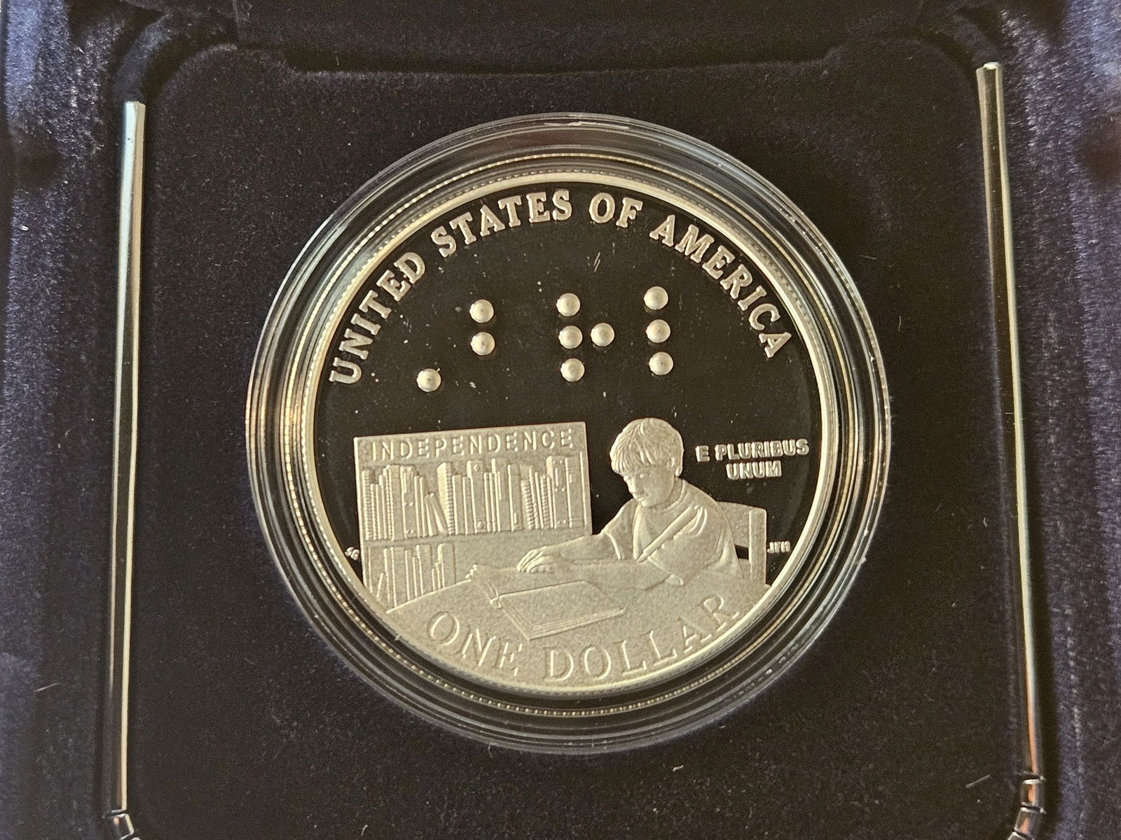 GEM Proof 2009 Commemorative Silver Dollar - 4