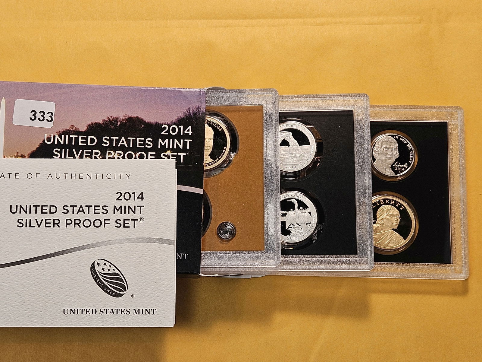 United States Mint 2014 Silver Proof Set - 2