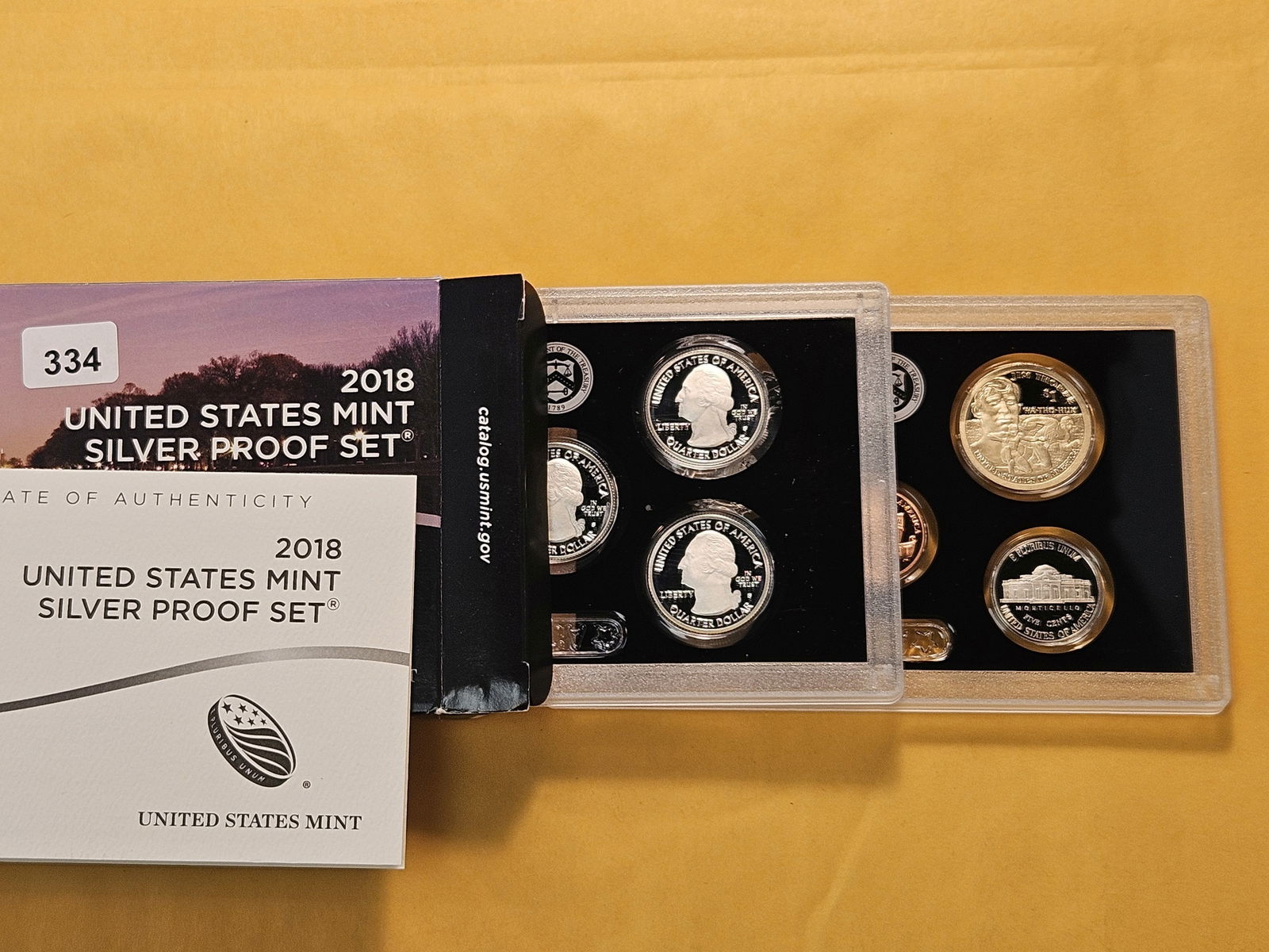 United States Mint 2018 Silver Proof Set - 2