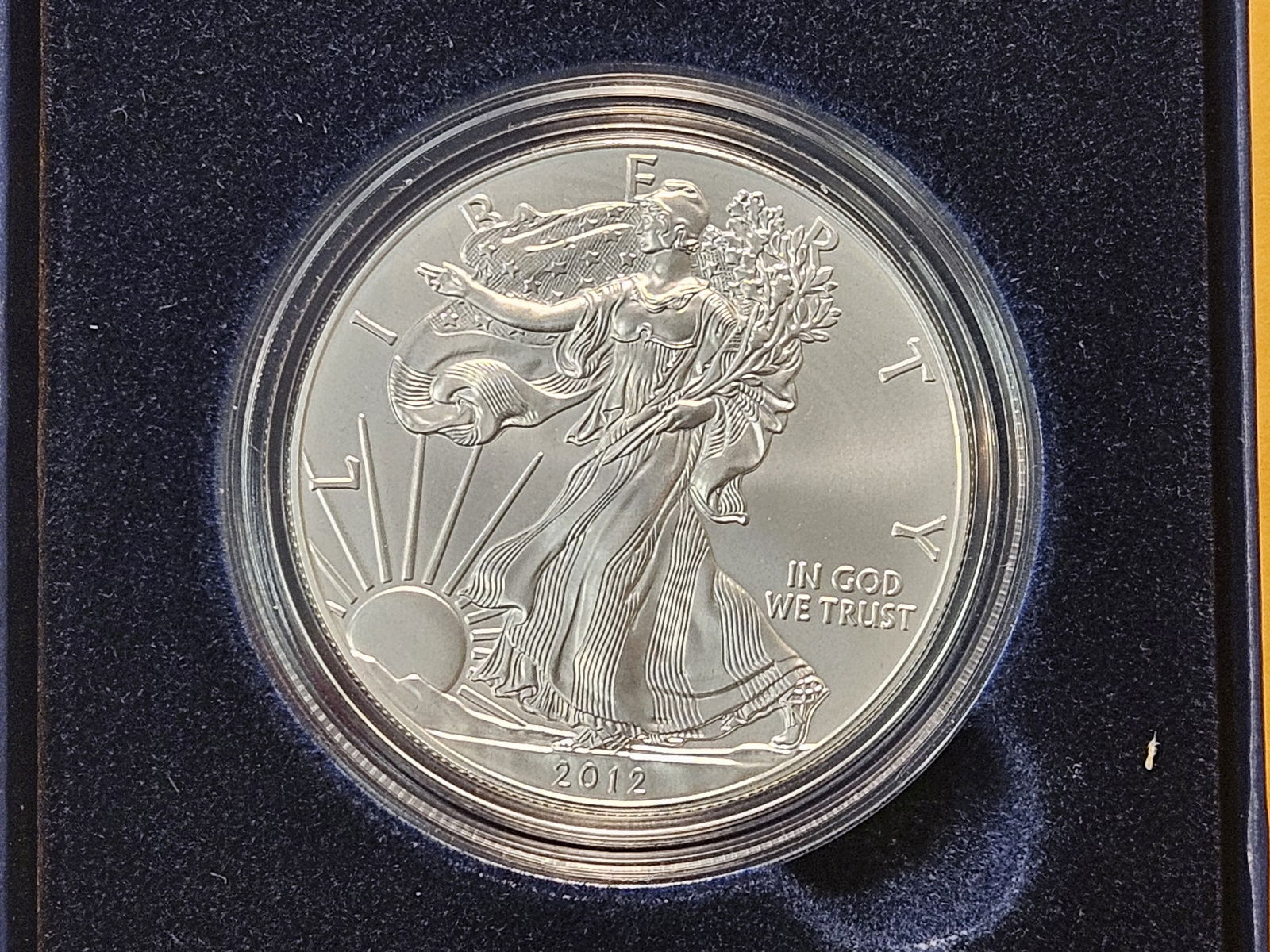 Brilliant Uncirculated United States Mint 2012-W American Silver Eagle - 3