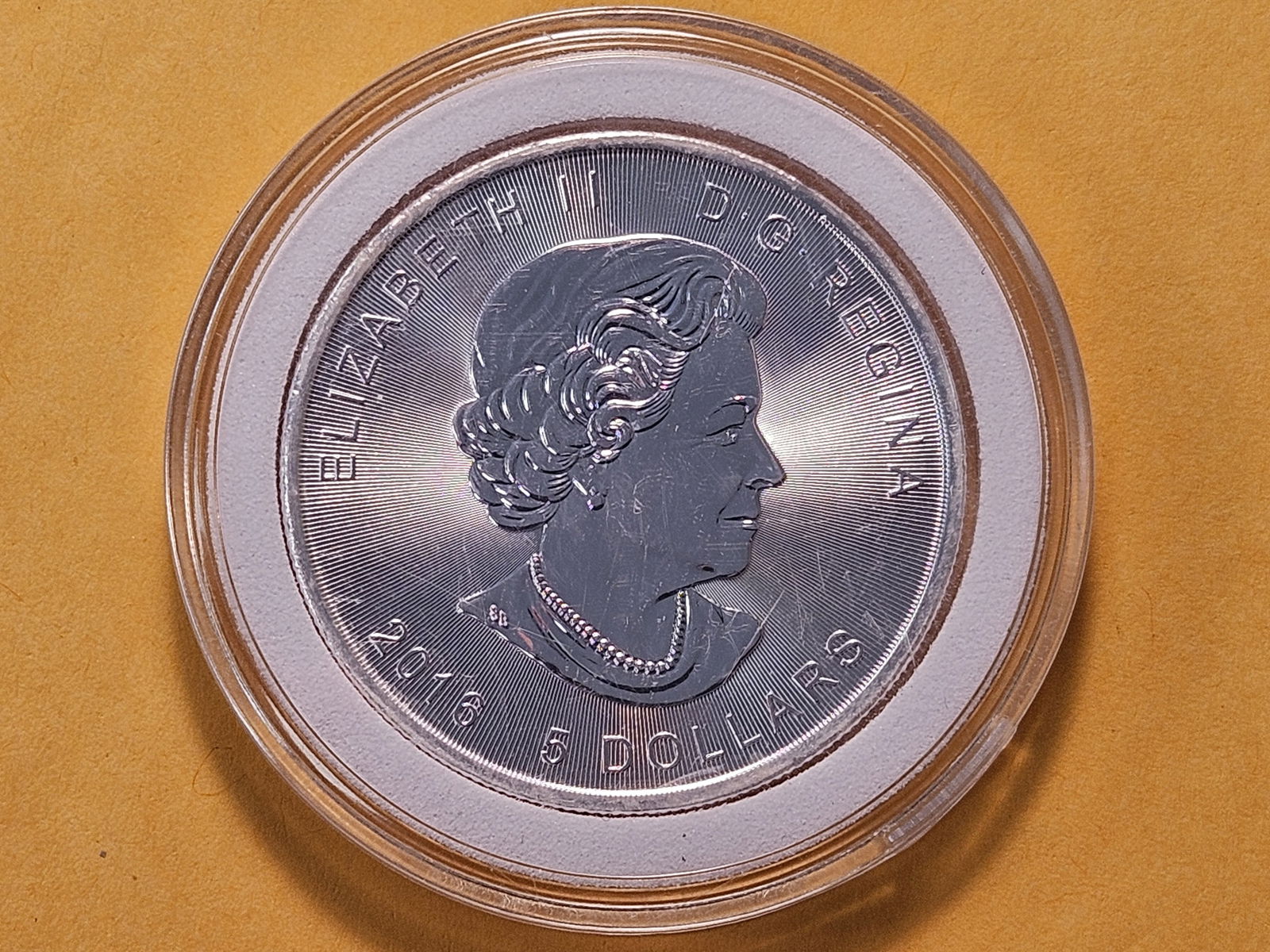 2016 Canadian Silver Commemorative Five Dollars - 3