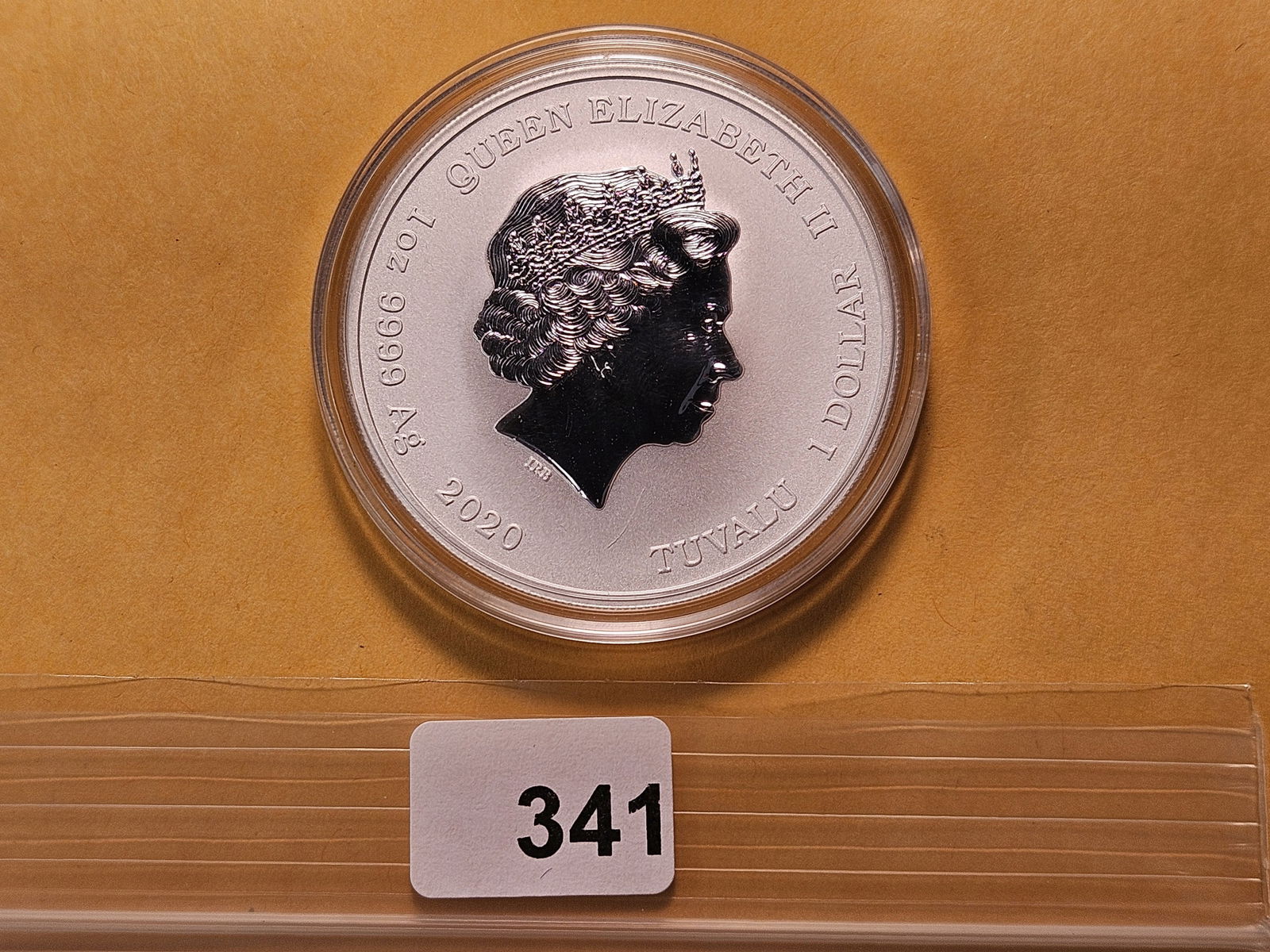 2020 Tuvalu Commemorative Silver One Dollar - 3