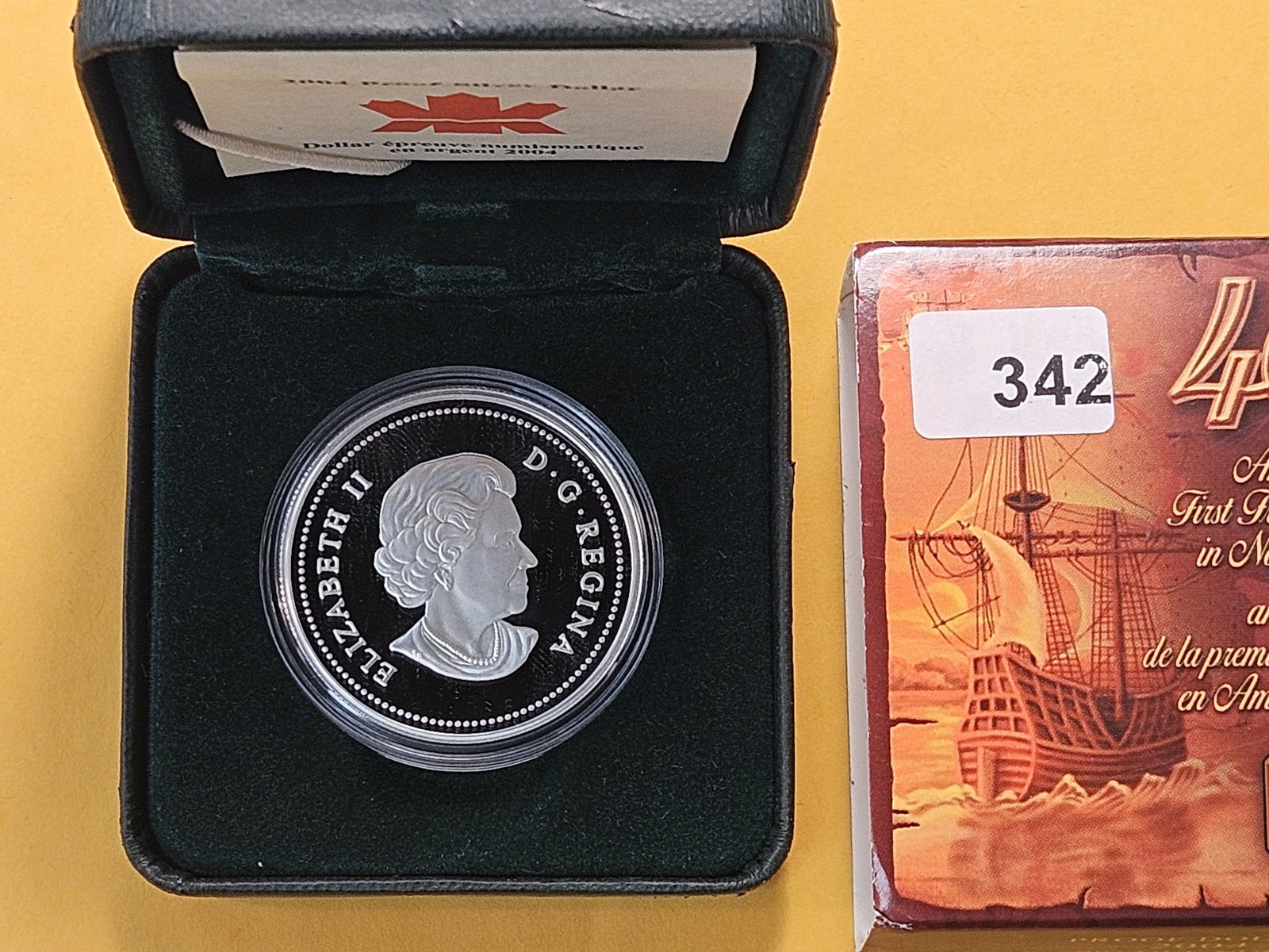 Royal Canadian Mint 2004 Proof Commemorative Silver Dollar - 2