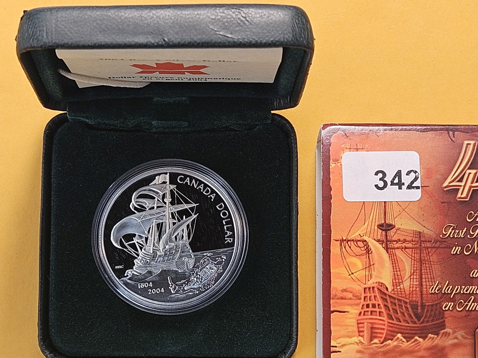 Royal Canadian Mint 2004 Proof Commemorative Silver Dollar - 4