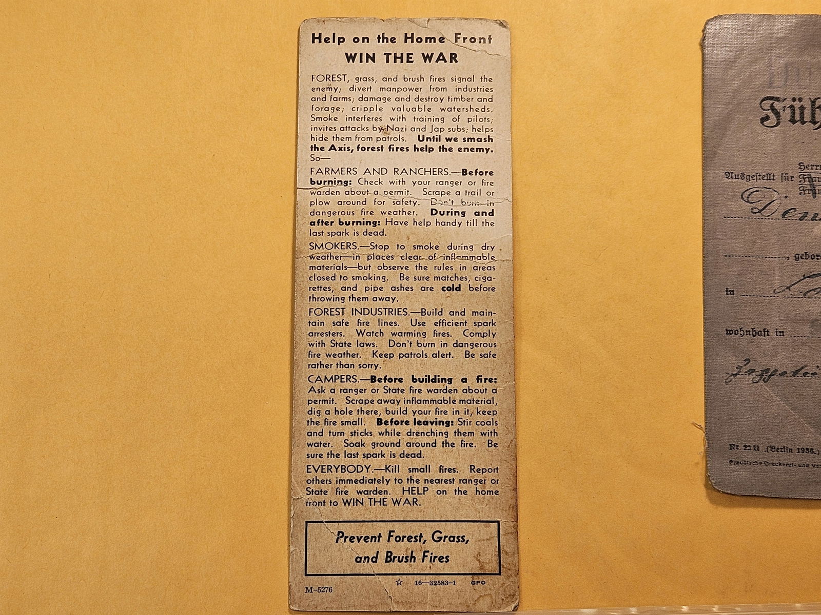 Three Fun Items from World War 2 - 4