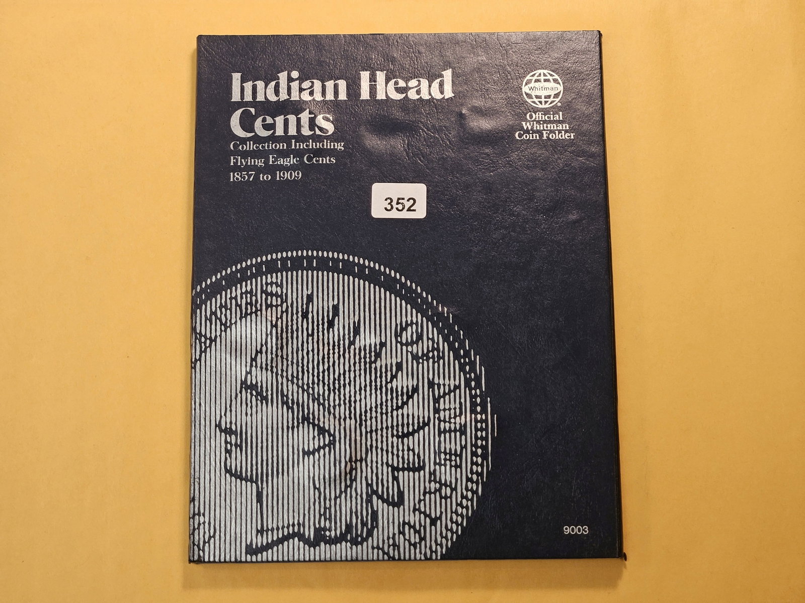 Partially Filled Indian Head Cent with Flying Eagle Cent Whitman Coin Album (1 of 10)