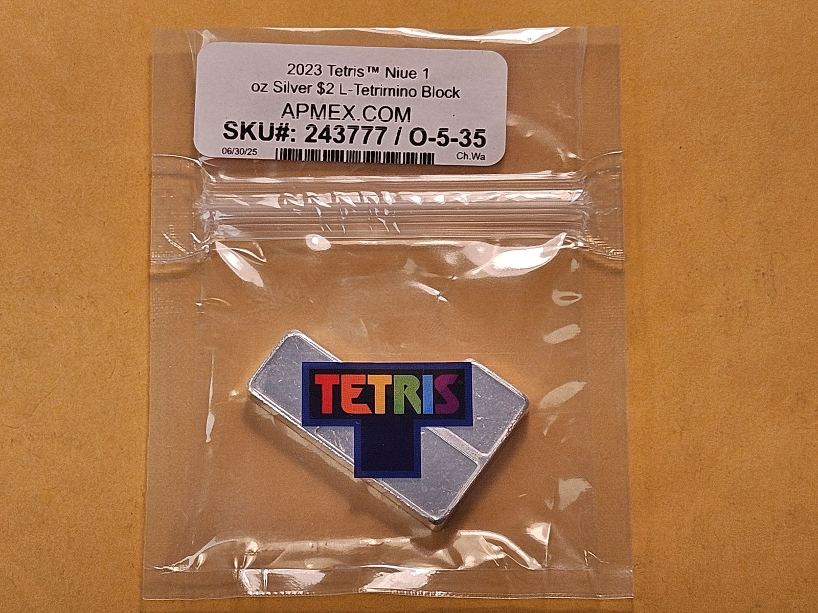 One Troy Ounce .999 Fine Silver Art Bar - 3