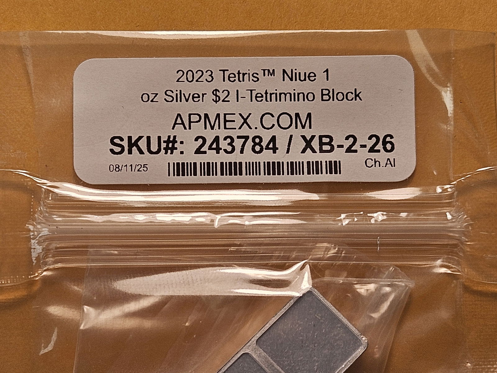 One Troy Ounce .999 Fine Silver Art Bar - 4