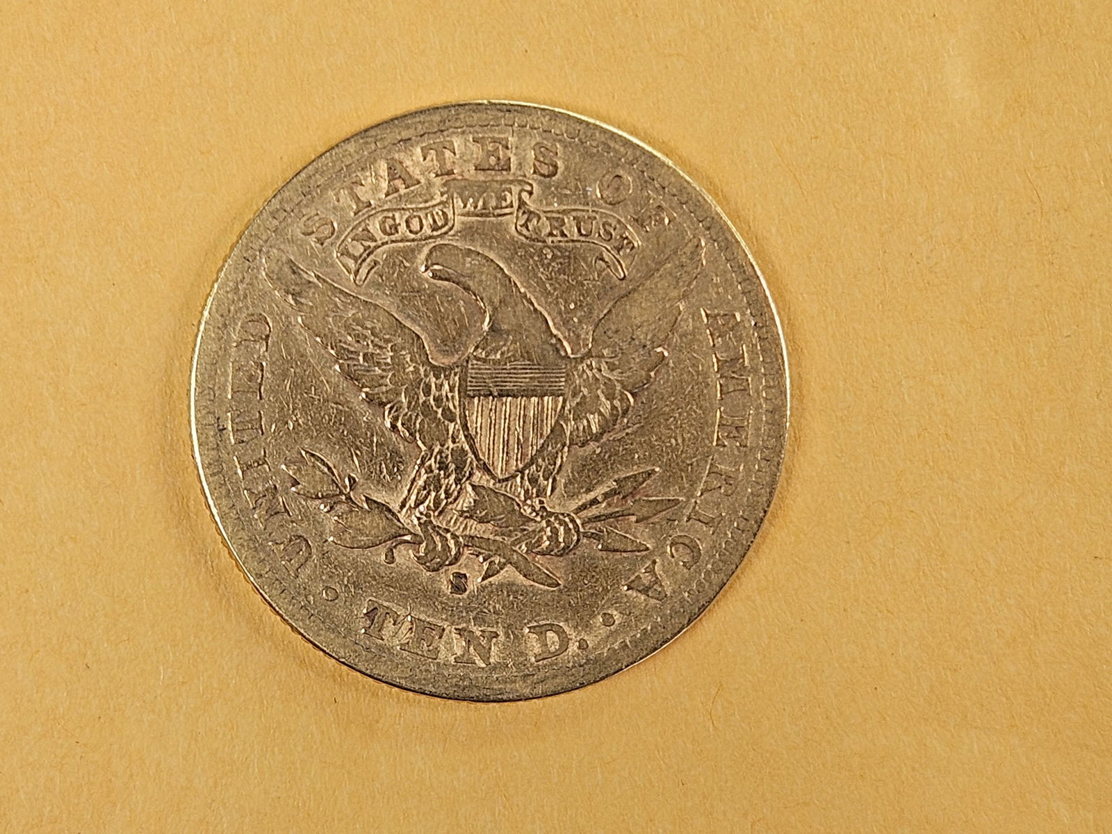 GOLD! 1906-S Gold Liberty head Ten Dollar Eagle - 5