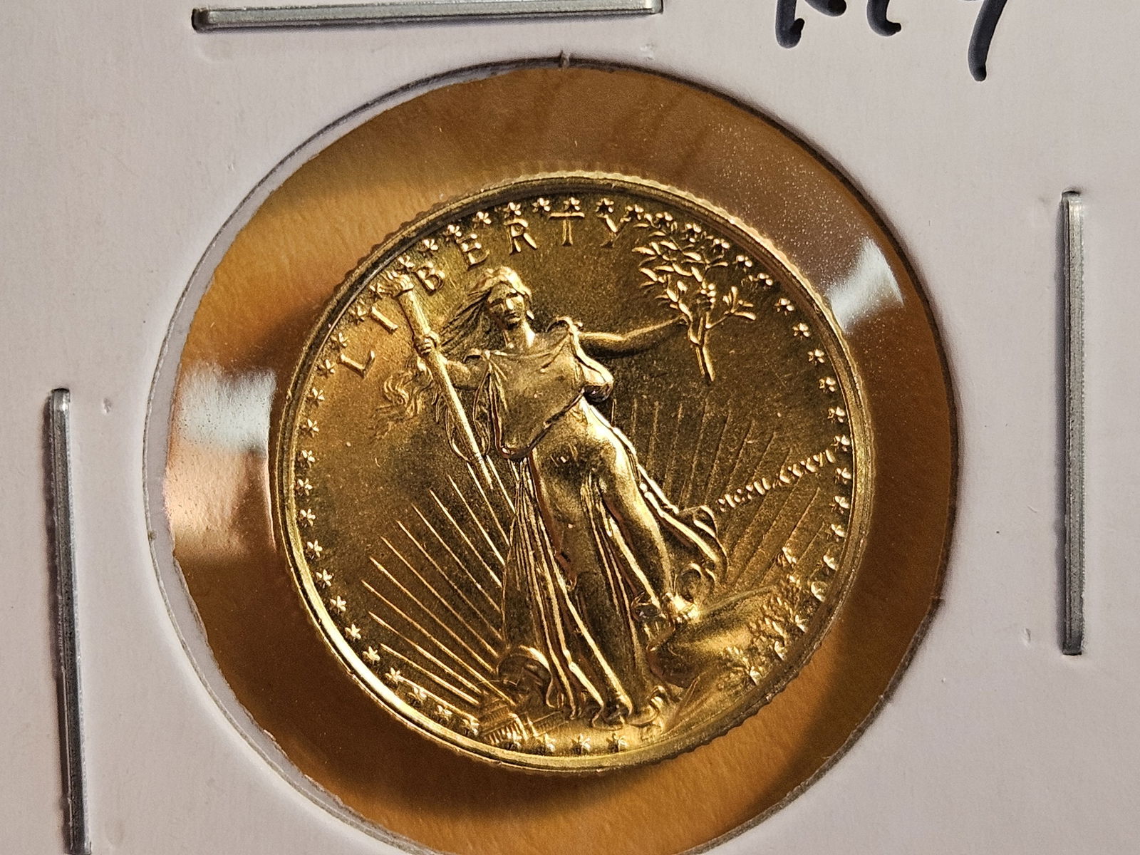 * GOLD! KEY DATE! GEM Brilliant Uncirculated 1986 American Gold Eagle Five Dollars (1 of 5)