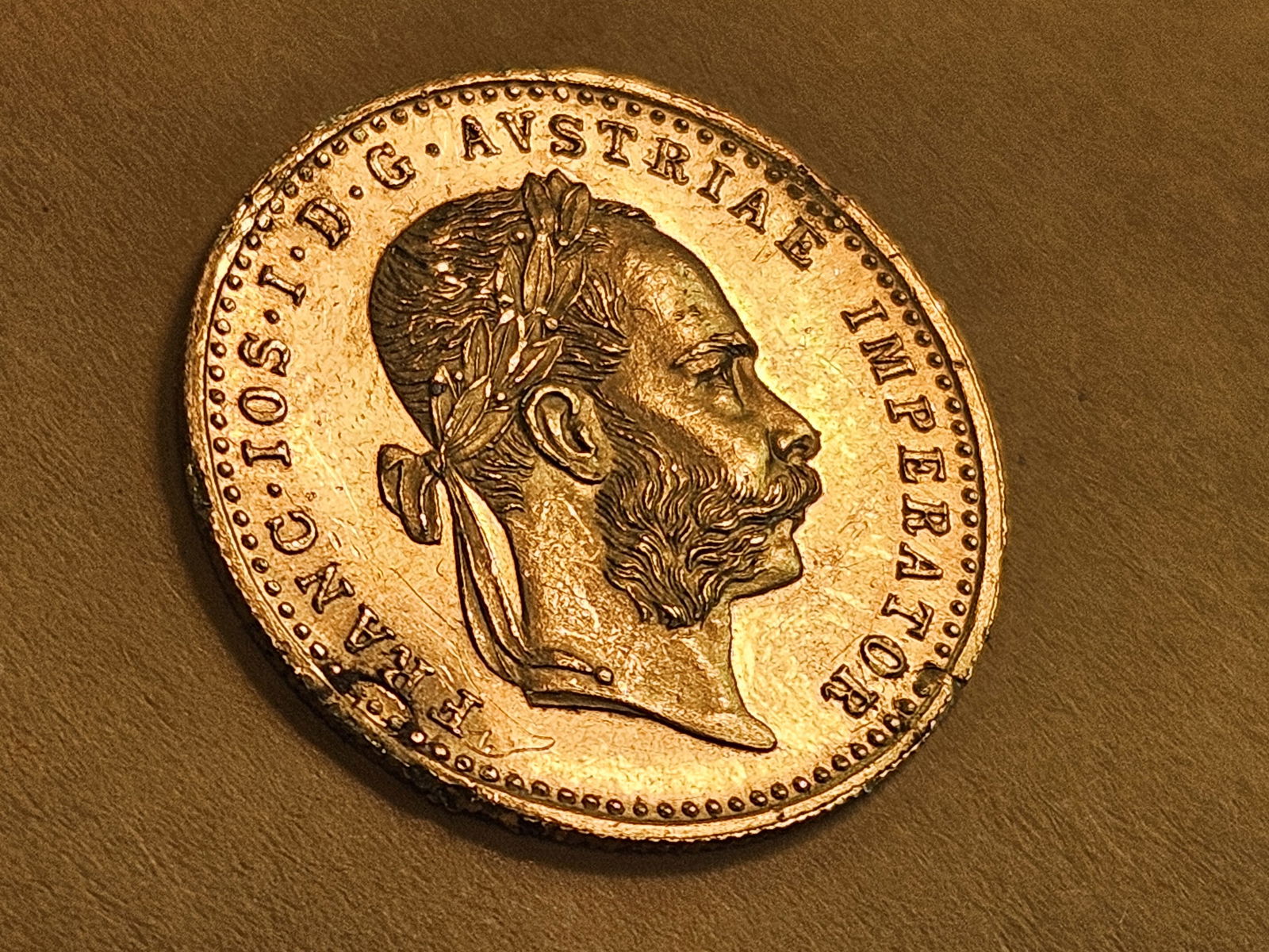 GOLD! GEM 1915-A Gold Austria Ducat - 4