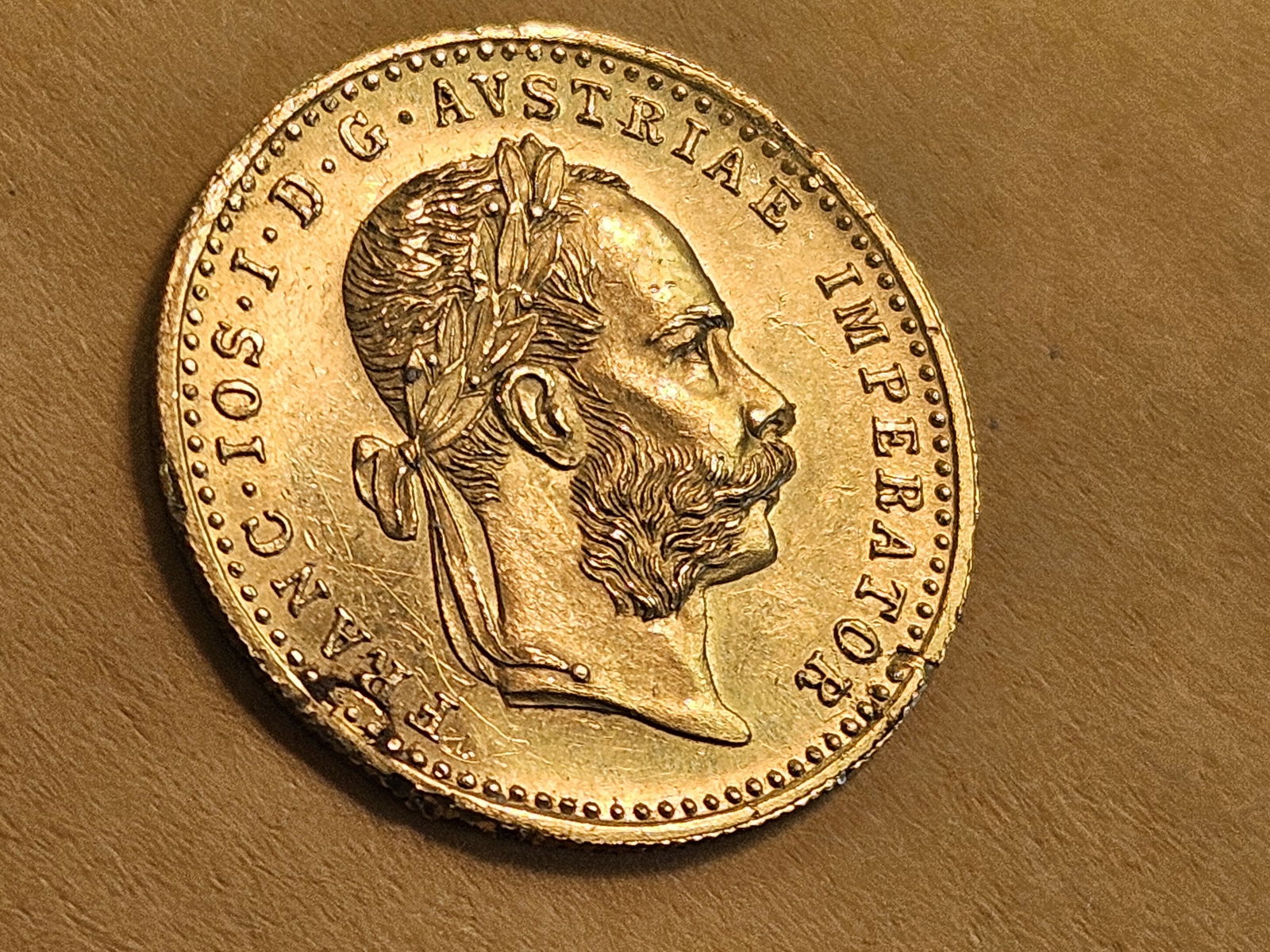 GOLD! GEM 1915-A Gold Austria Ducat - 5