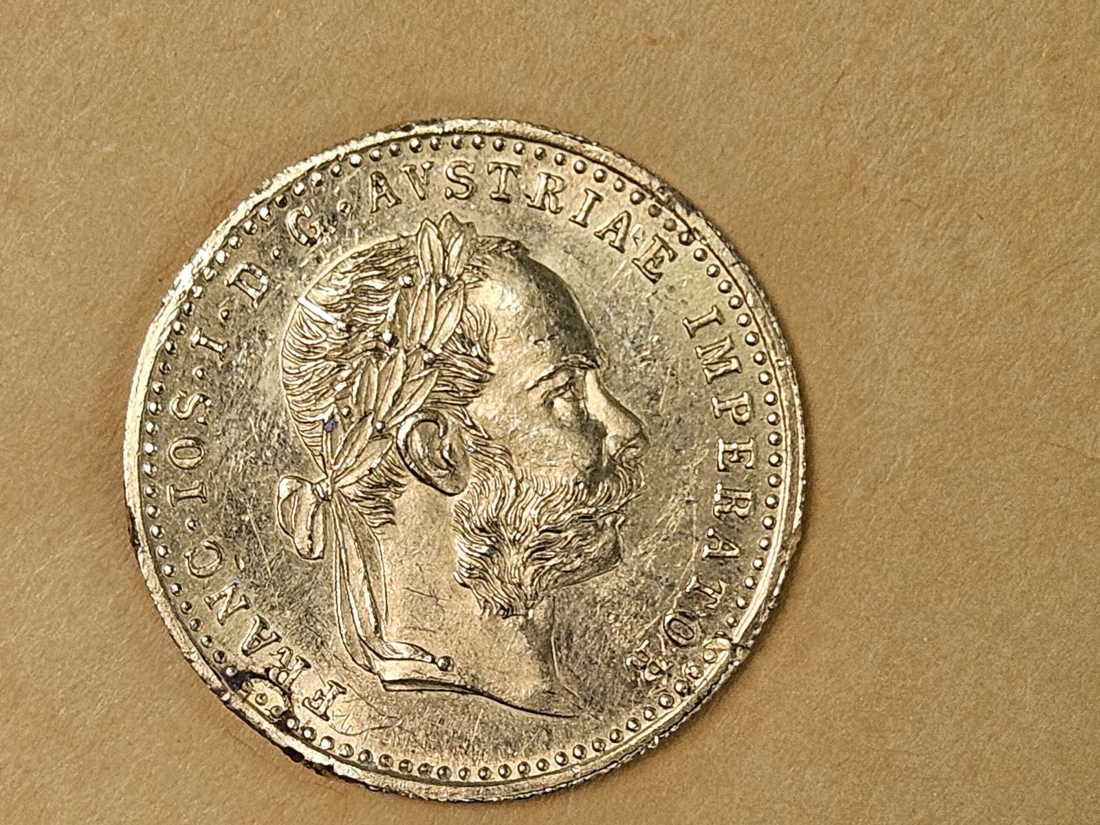 GOLD! GEM 1915-A Gold Austria Ducat - 8