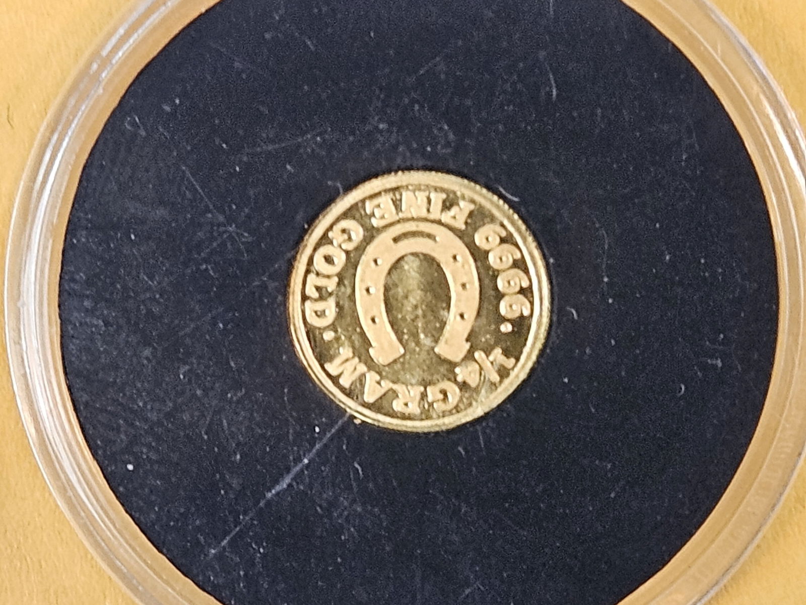GOLD! Gem Proof Monarch Metals .9999 fine gold round - 3