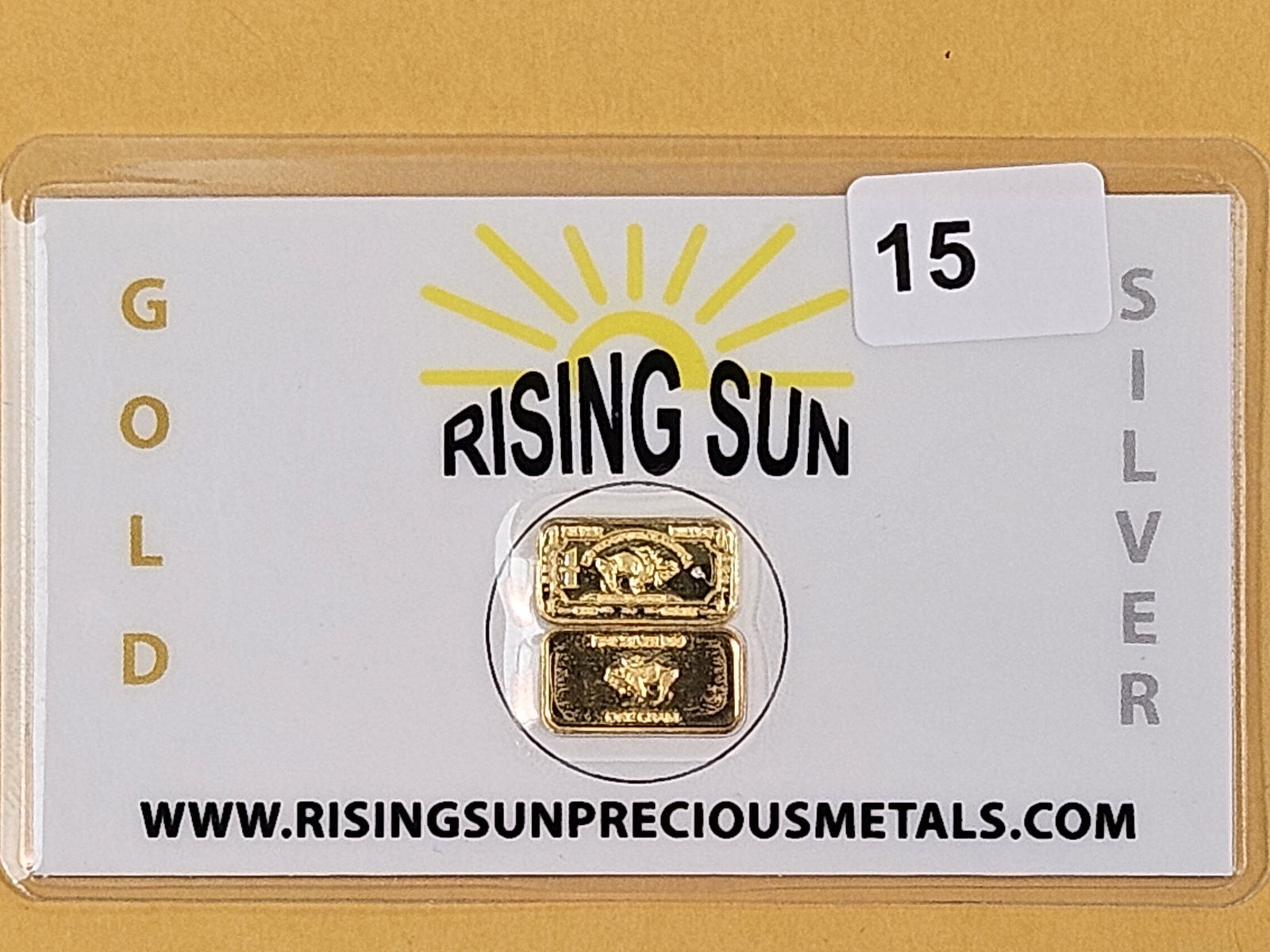 GOLD! TWO GRAMs of .9999 fine gold - 2