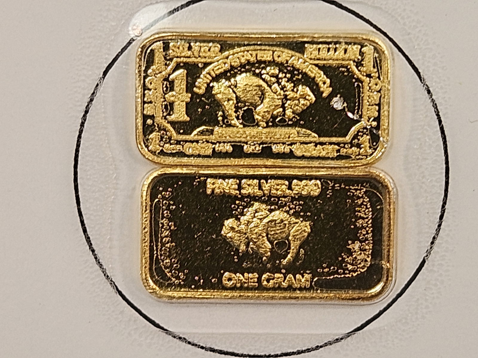 GOLD! TWO GRAMs of .9999 fine gold - 3