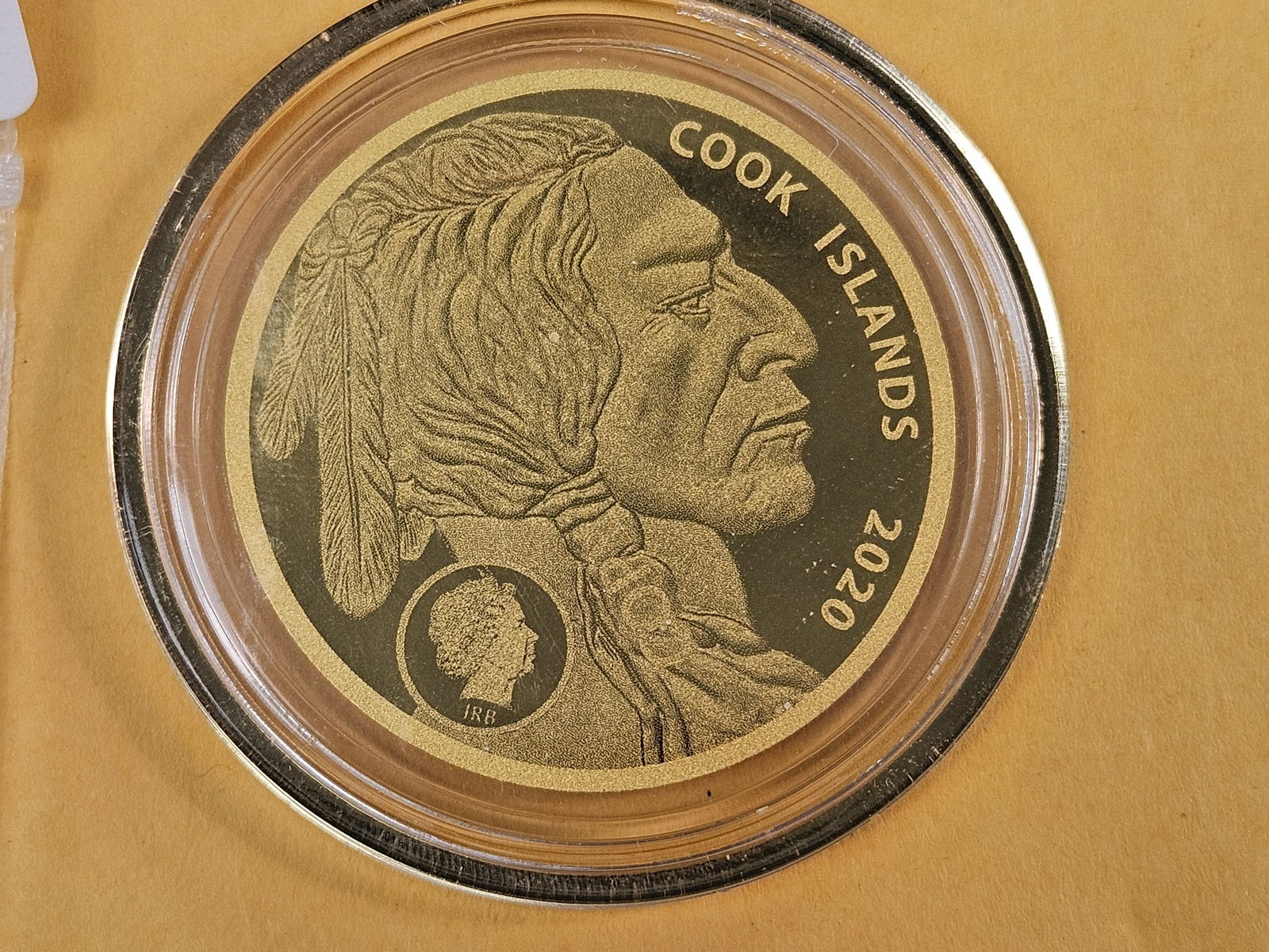 GOLD! GEM 2020 Cook Islands gold Five Dollars - 2