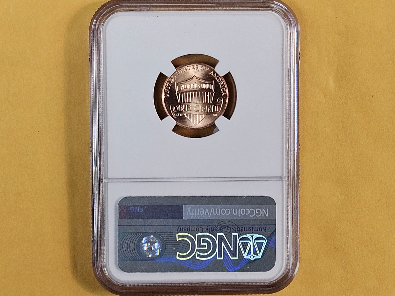 GEM! NGC 2025 Lincoln Cent in Mint State 65 RED - 3