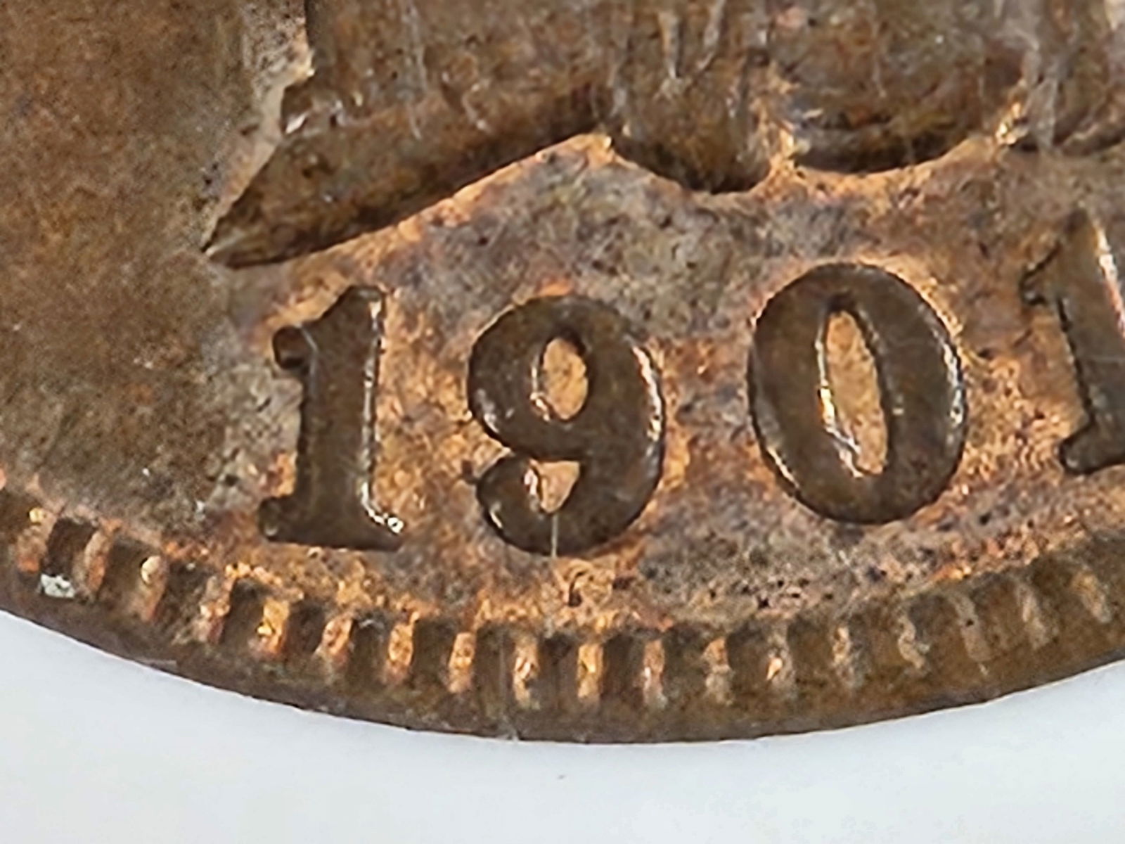 * GEM * NGC 1901 Indian Cent in Mint State 65 Brown - 5