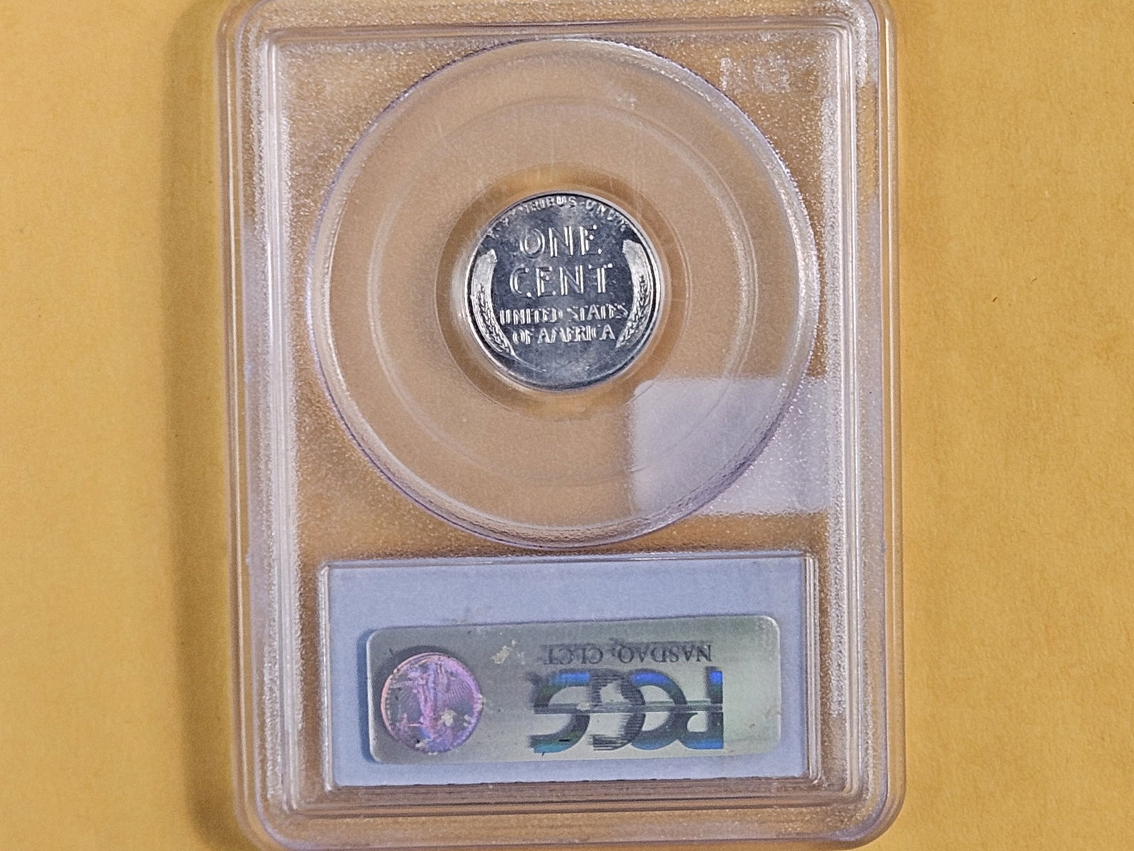 GEM! PCGS 1943 Steel Wheat cent in Mint State 65 - 4