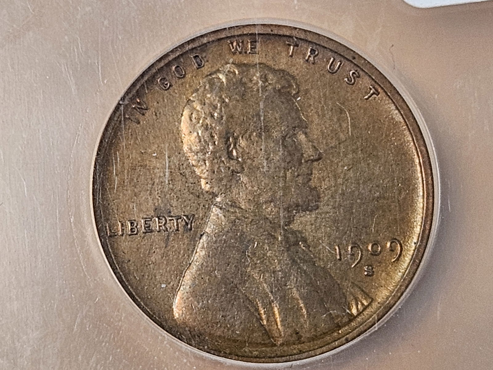 ** KEY DATE ** NGC 1909-S VDB Wheat Cent in Very Fine - details: KEY DATE for the series! First year issue. Housed in NGC's older NCS Numismatic Conservation Service holder. 