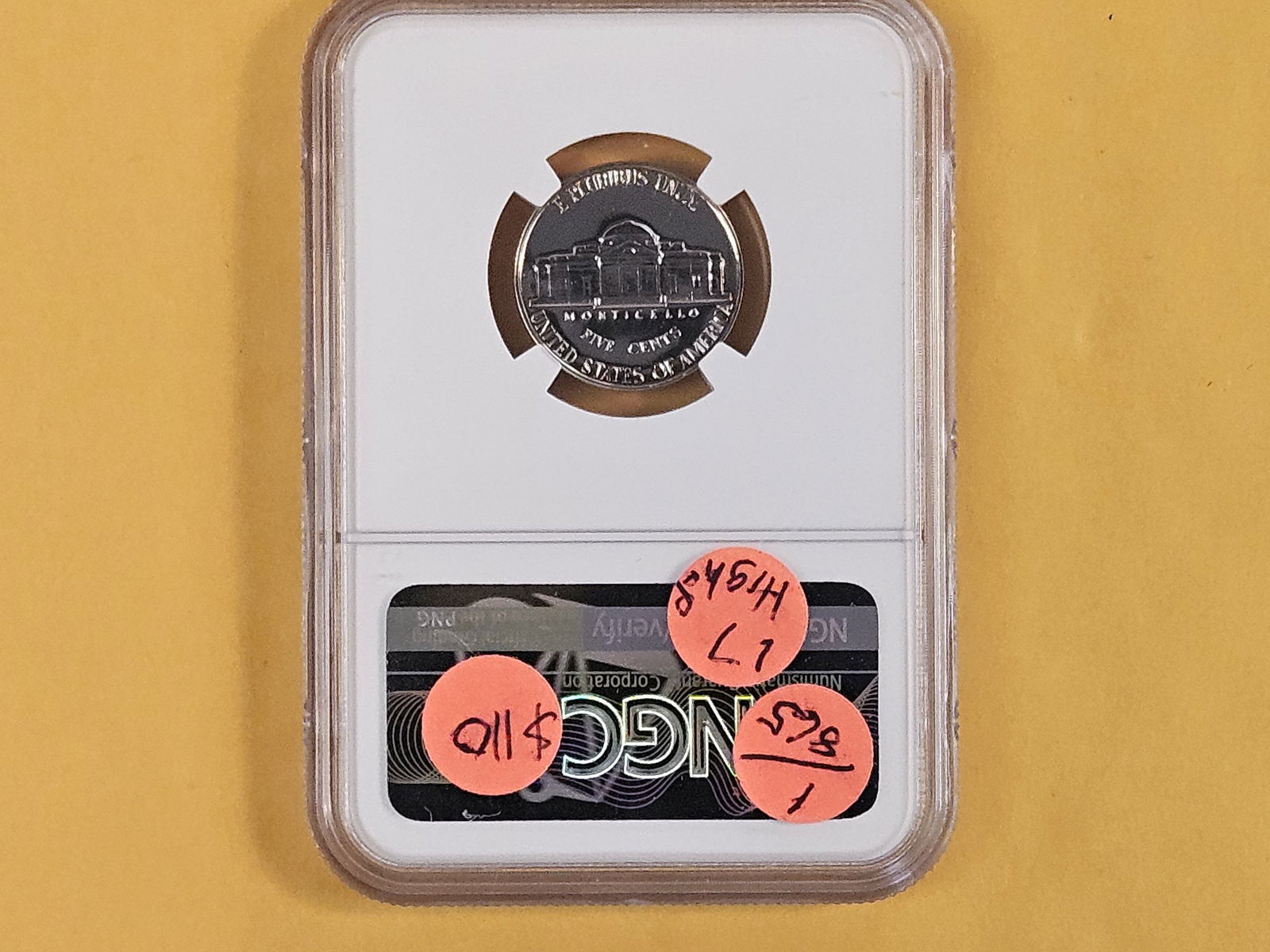 Near Perfect! NGC 1959 Jefferson Nickel in Proof 69 - 3