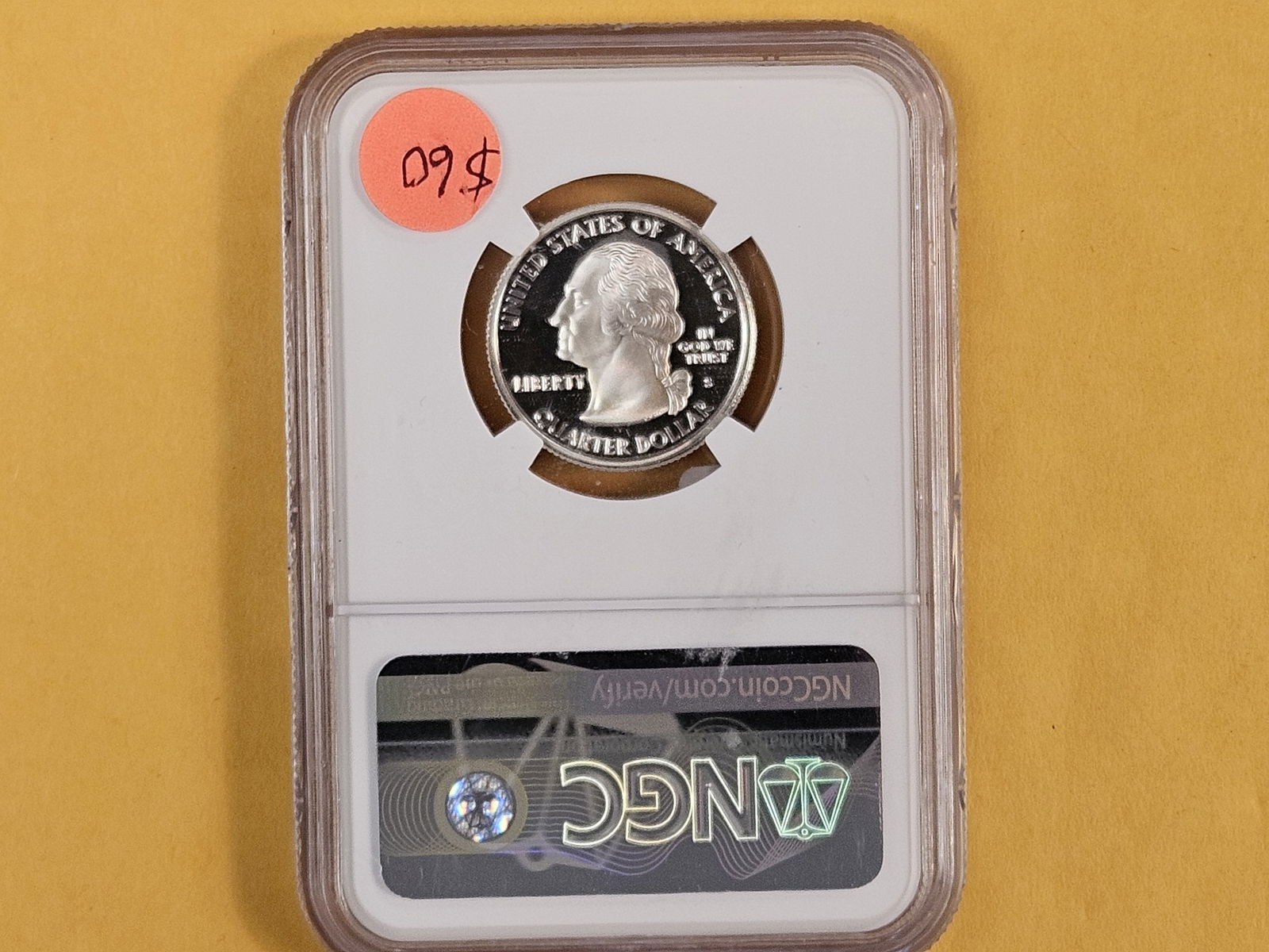 PERFECT! NGC 2004-S SILVER Washington Quarter in Proof 70 Ultra Cameo - 3