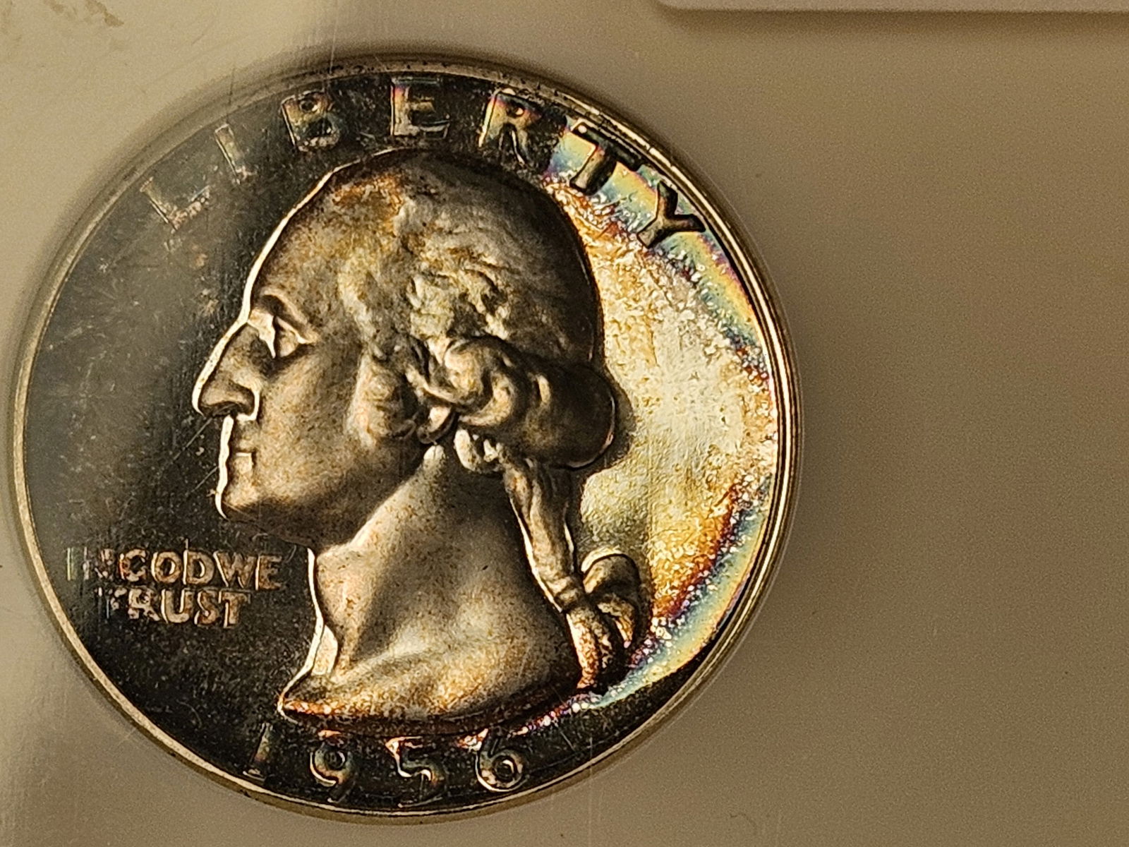 * Superb GEM! NGC 1956 Washington Quarter in CAMEO Proof 68 - 6