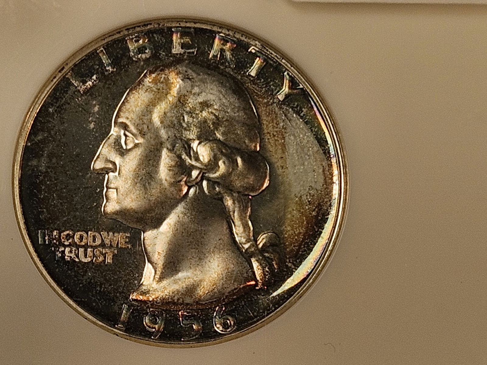 * Superb GEM! NGC 1956 Washington Quarter in CAMEO Proof 68 - 7