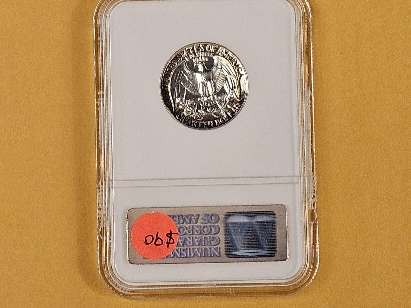 * Superb GEM! NGC 1956 Washington Quarter in CAMEO Proof 68 - 8