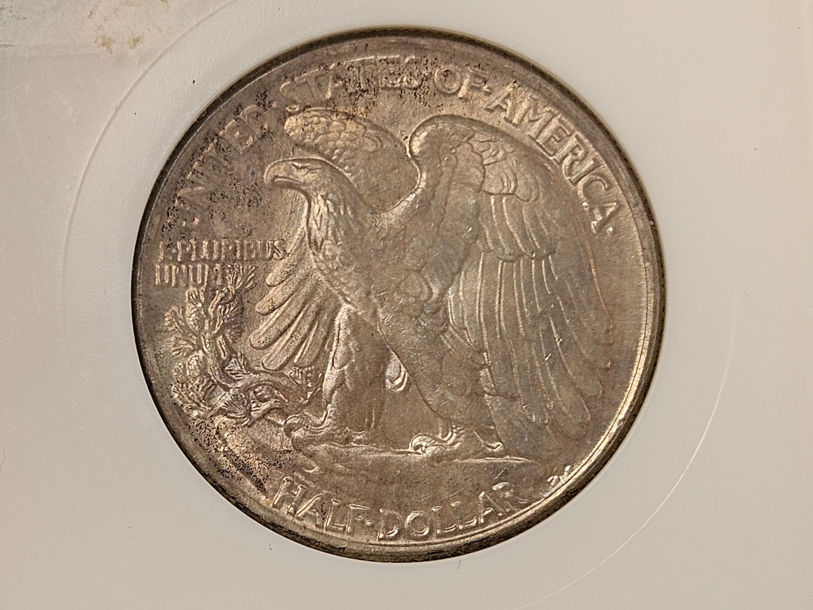 NGC 1945 Walking Liberty half Dollar in Mint State 64 - 12