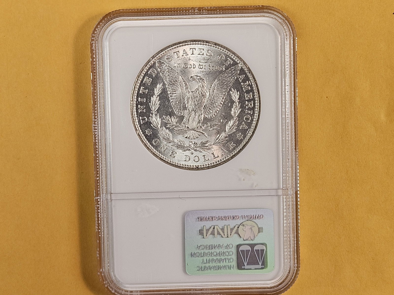 NGC 1880-O Morgan Dollar in Mint State 61 - 5