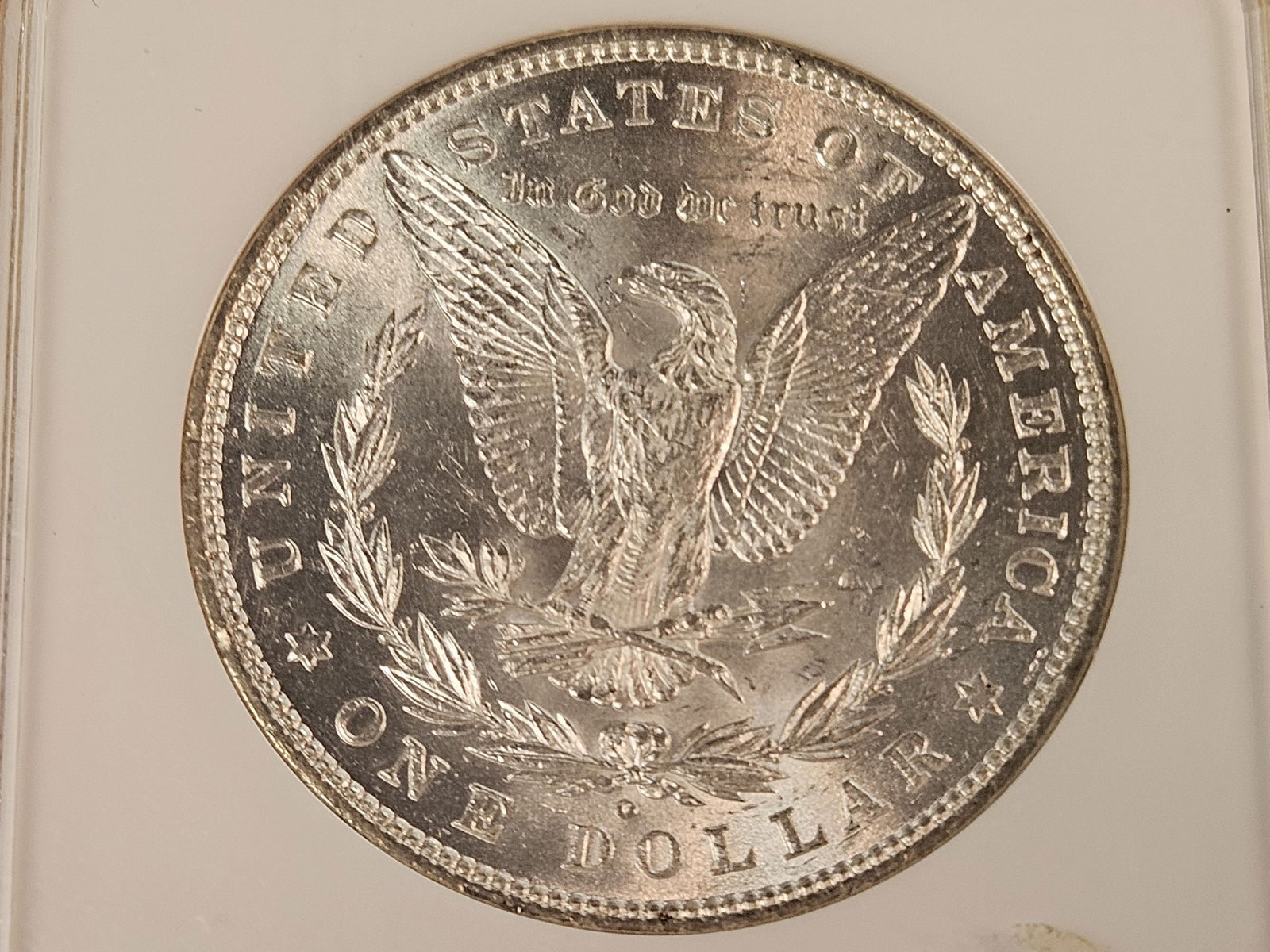 NGC 1880-O Morgan Dollar in Mint State 61 - 6