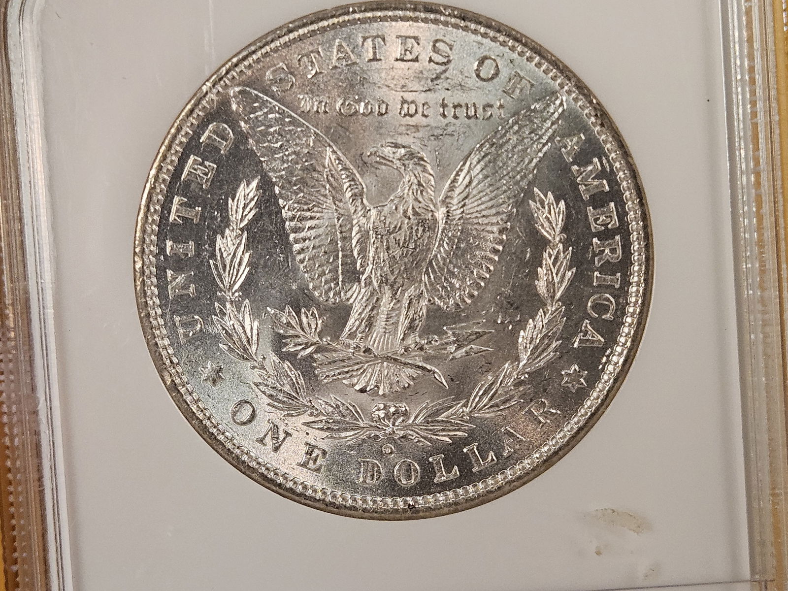 NGC 1880-O Morgan Dollar in Mint State 61 - 7