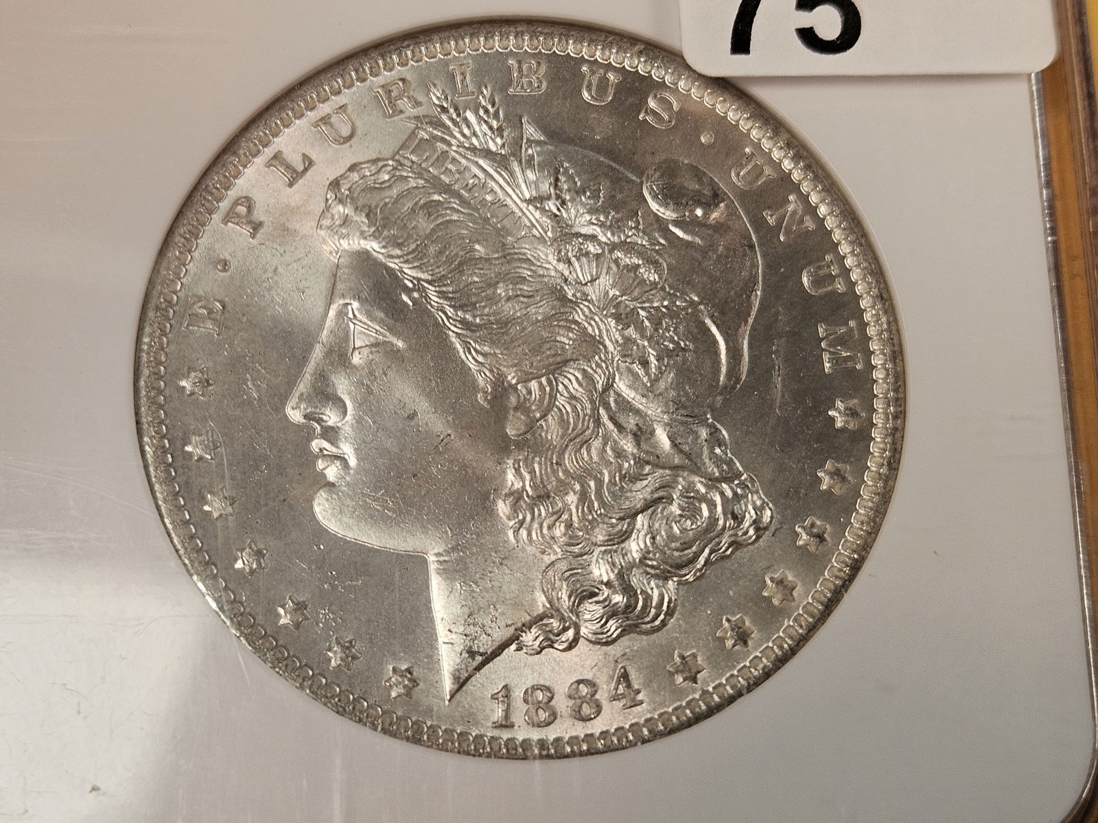 GEM! NGC 1884-O Morgan Dollar in Mint State 66 - 3