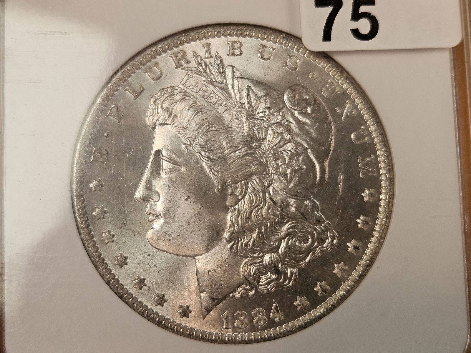 GEM! NGC 1884-O Morgan Dollar in Mint State 66 - 4