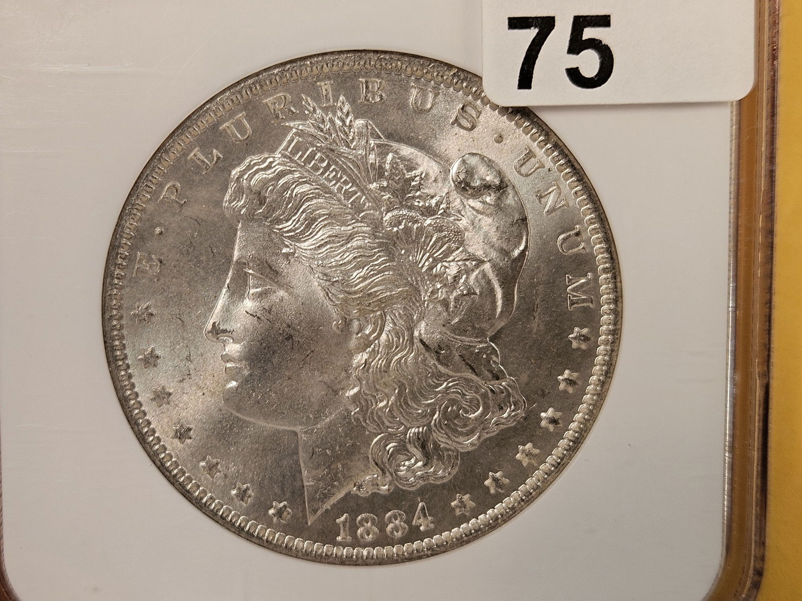 GEM! NGC 1884-O Morgan Dollar in Mint State 66 - 5