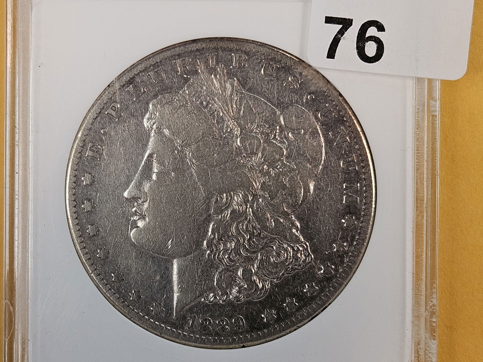*** KEY DATE *** ANACS 1889-CC Morgan Dollar in Very Fine - 20 - details: KEY DATE! CARSON CITY! THE KEY CARSON CITY for the series! 