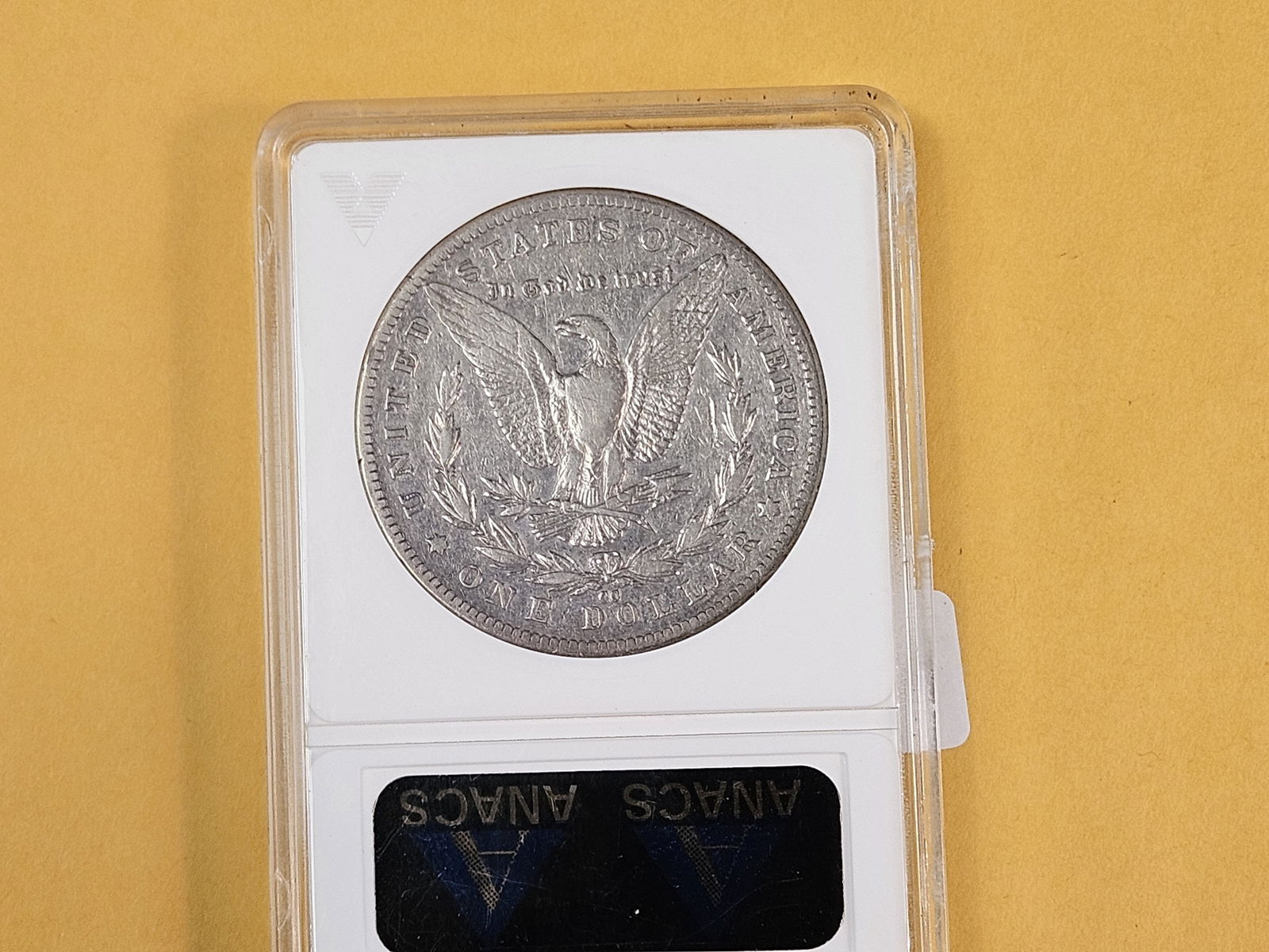 *** KEY DATE *** ANACS 1889-CC Morgan Dollar in Very Fine - 20 - details - 4