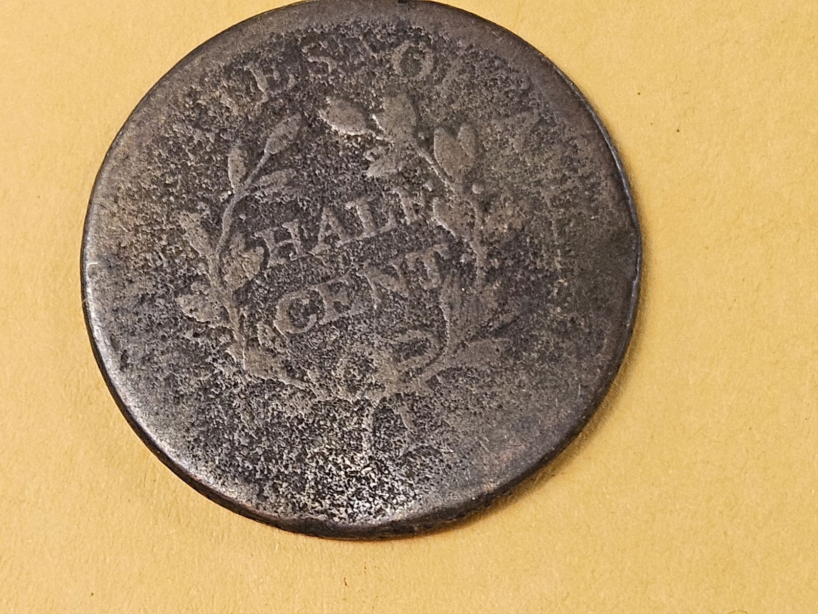 1806 Draped Bust Half Cent in Very Good - details - 4