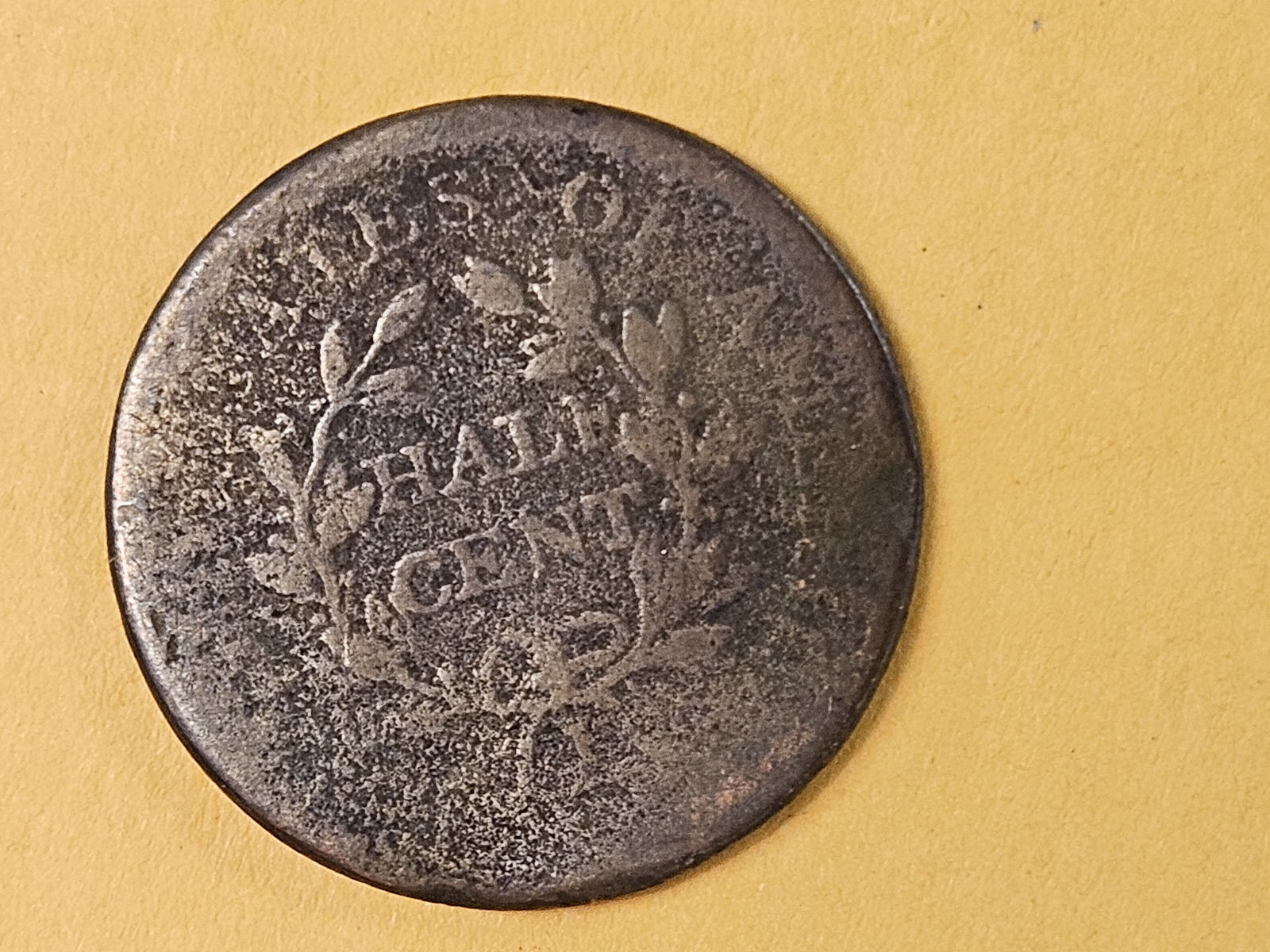 1806 Draped Bust Half Cent in Very Good - details - 5